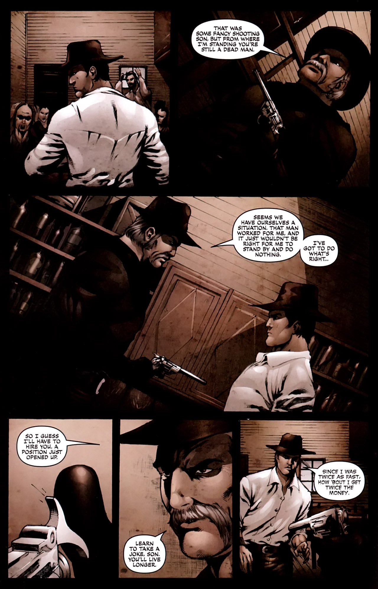 Read online The Man with No Name comic -  Issue #8 - 13