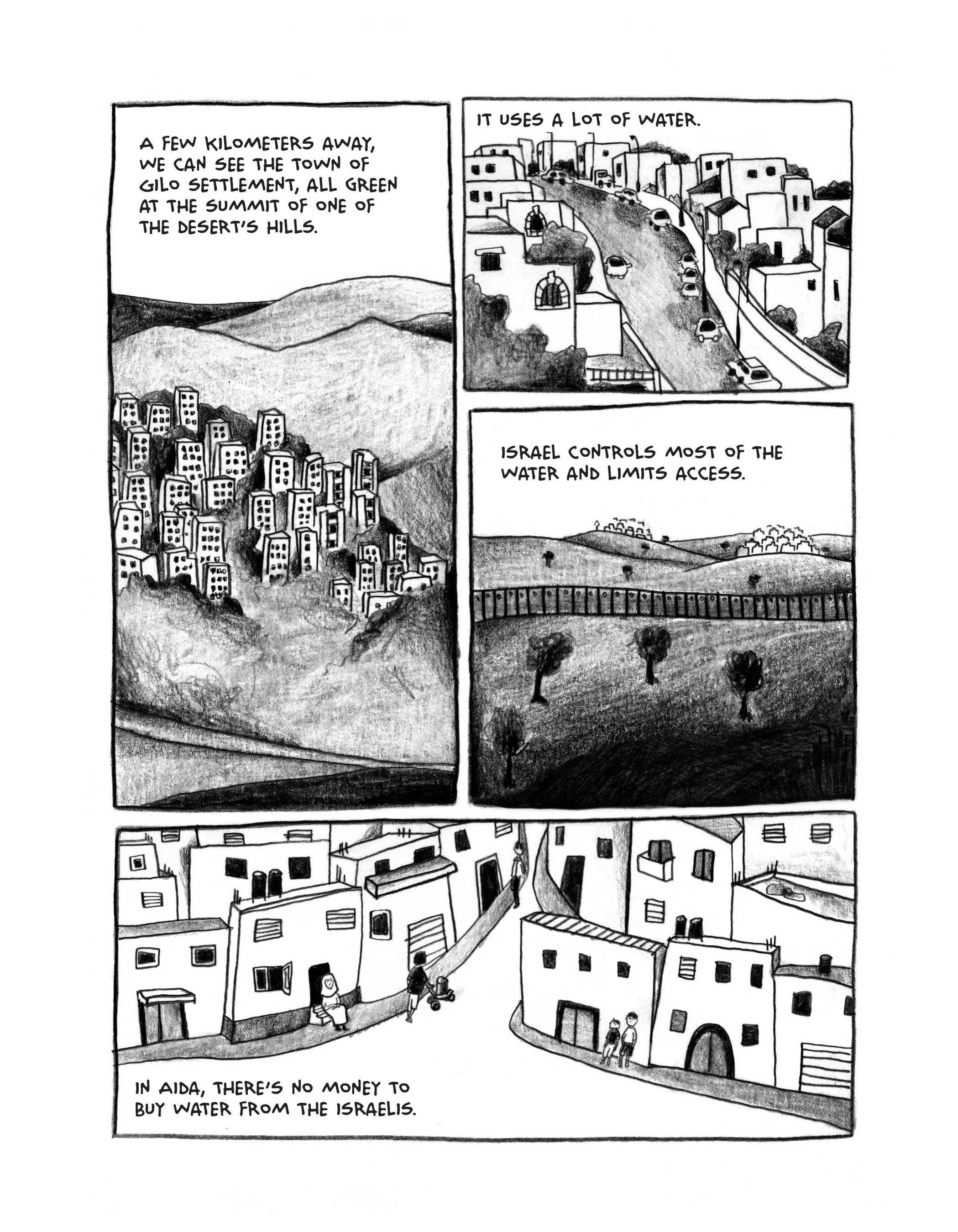 Read online Green Almonds: Letters from Palestine comic -  Issue # TPB (Part 2) - 4