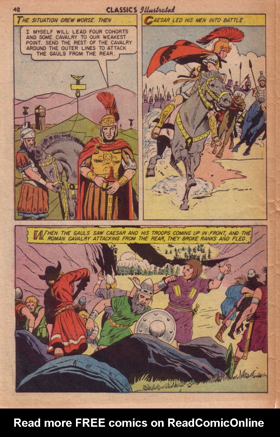 Read online Classics Illustrated comic -  Issue #130 - 44