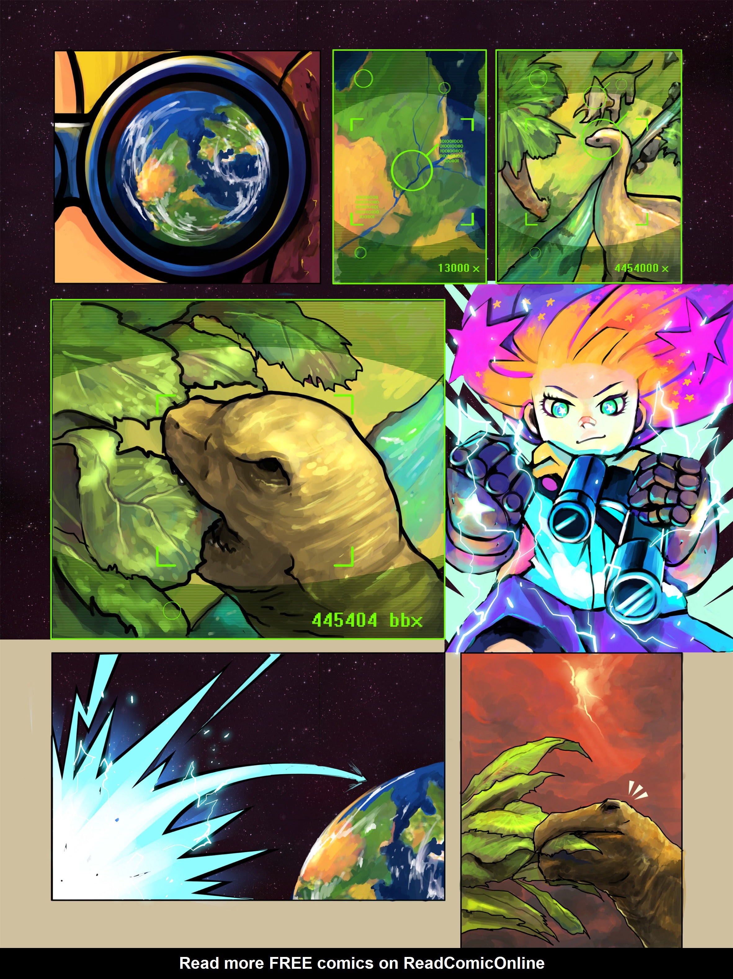 Read online Starpunch Girl comic -  Issue #1 - 3