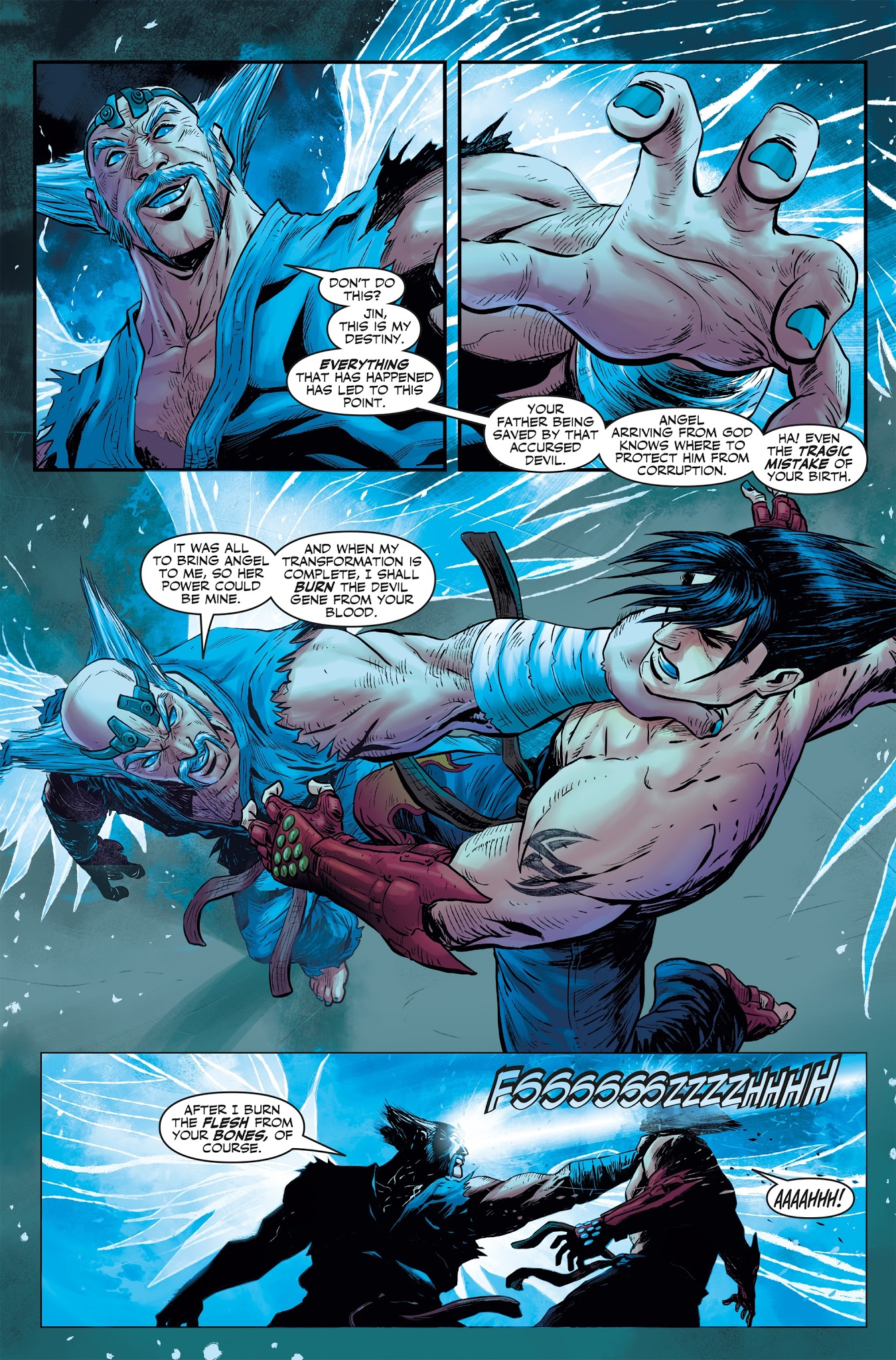 Read online Tekken comic -  Issue #4 - 8