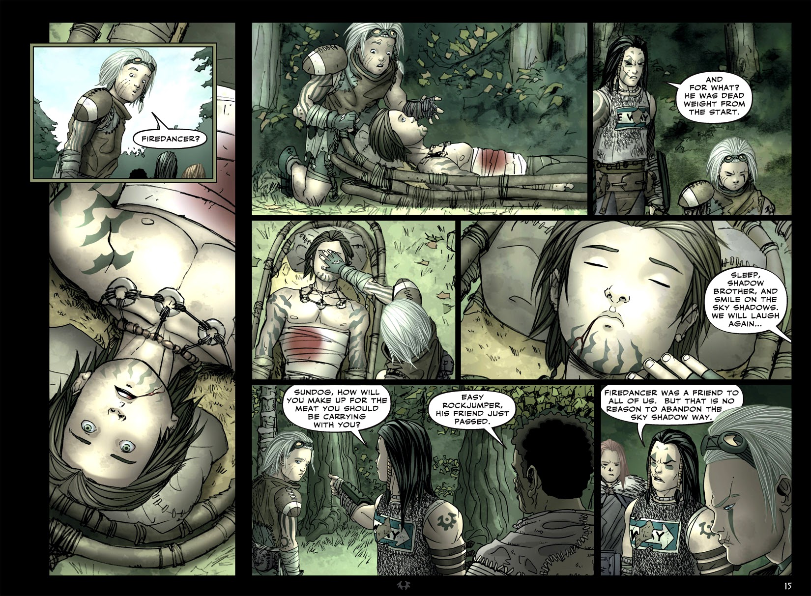 Read online Tribes: The Dog Years comic -  Issue #1 - 16