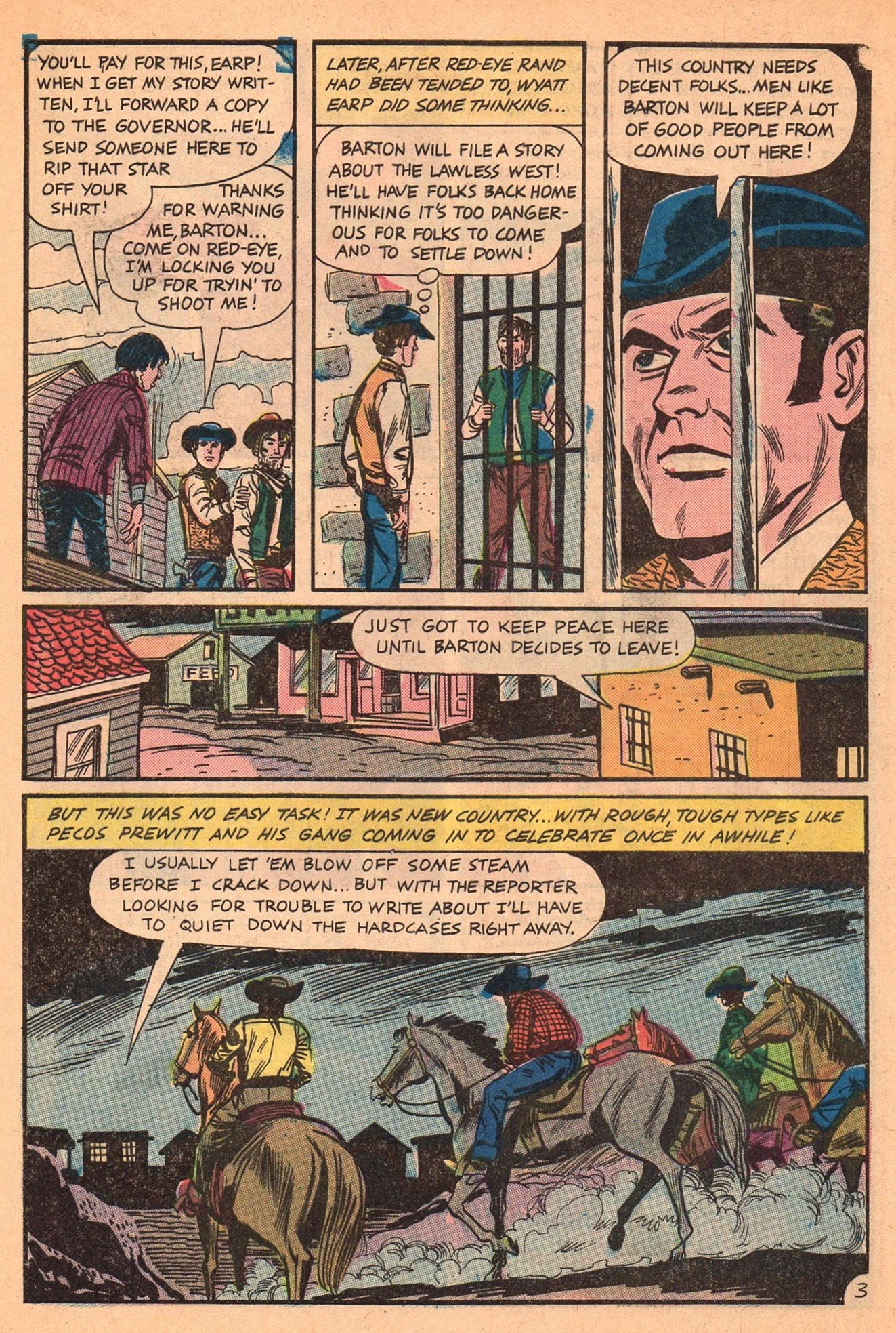 Read online Wyatt Earp Frontier Marshal comic -  Issue #62 - 5
