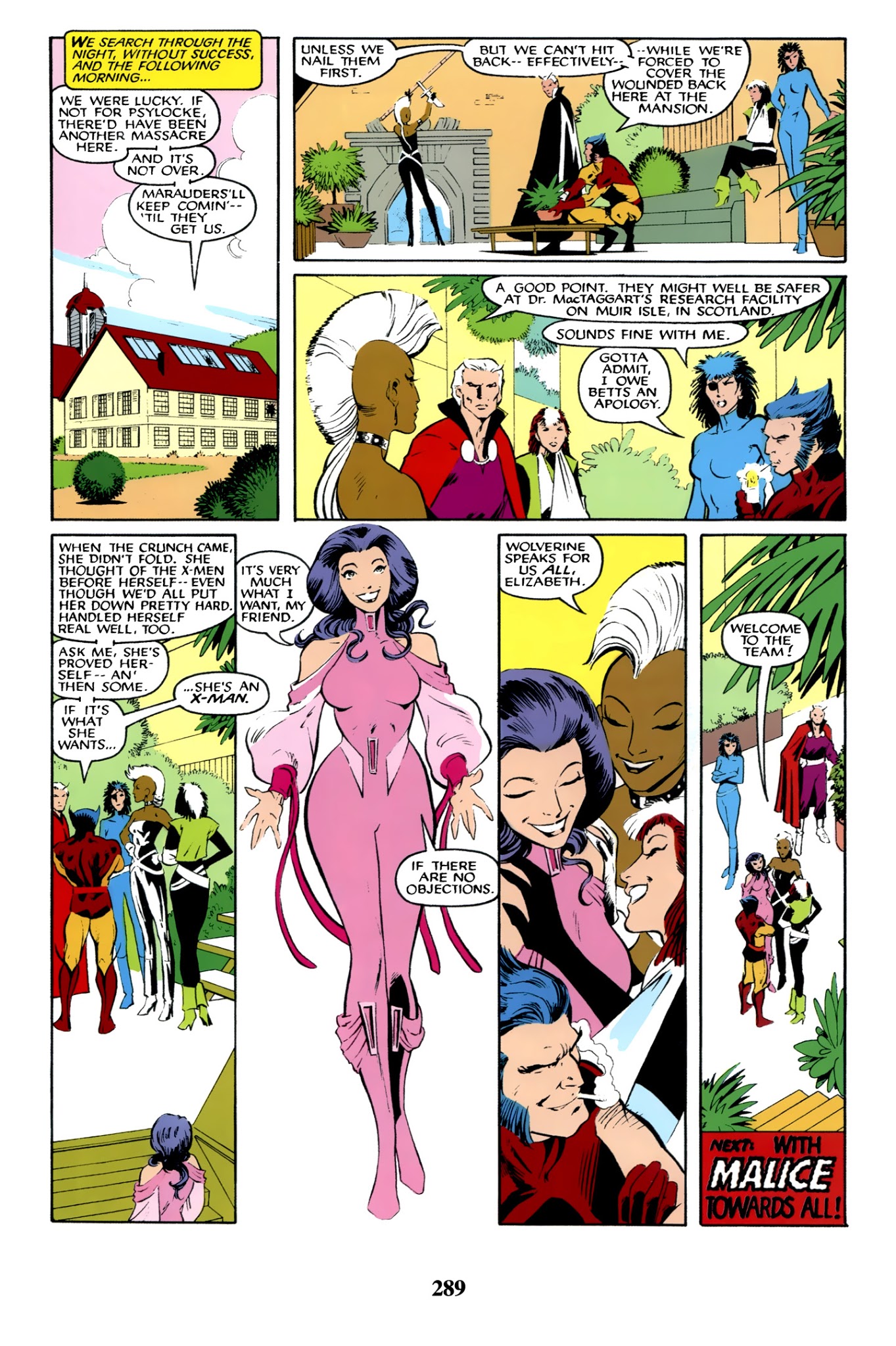 Read online X-Men: Mutant Massacre comic -  Issue # TPB - 289