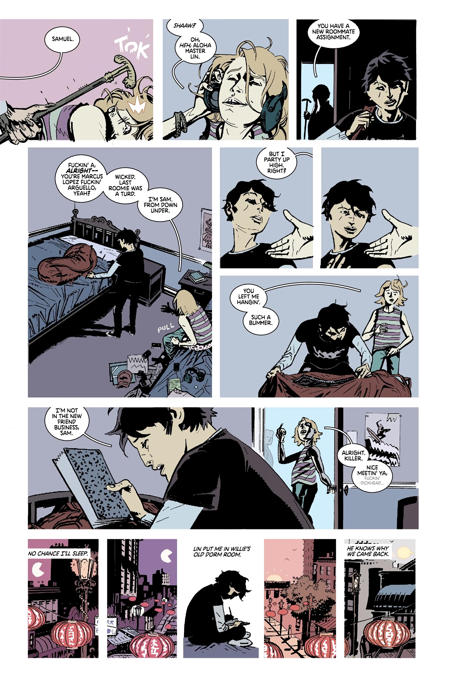 Read online Deadly Class comic -  Issue # _Deluxe Edition Teen Age Riot (Part 2) - 67