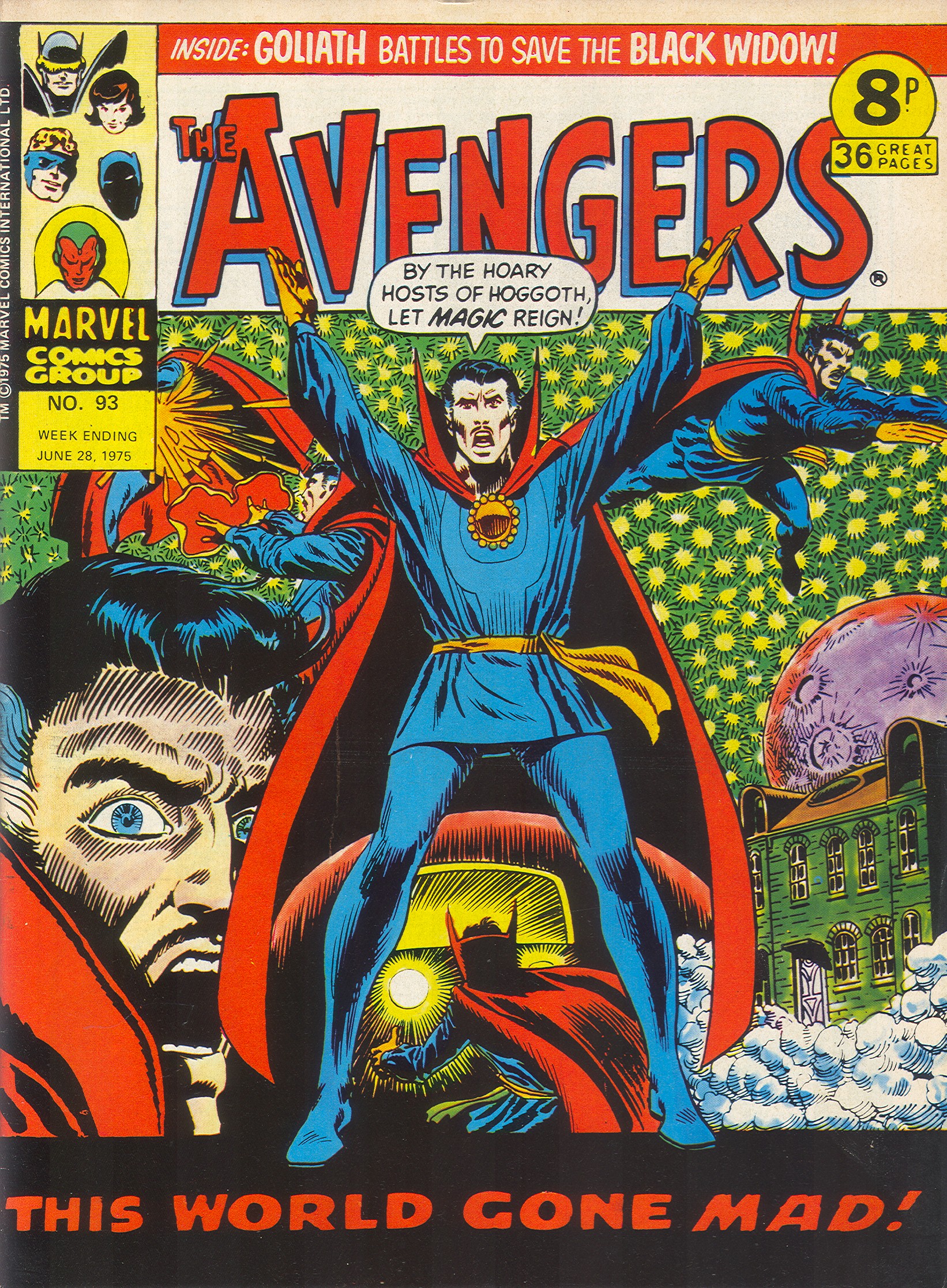 Read online The Avengers (1973) comic -  Issue #93 - 1