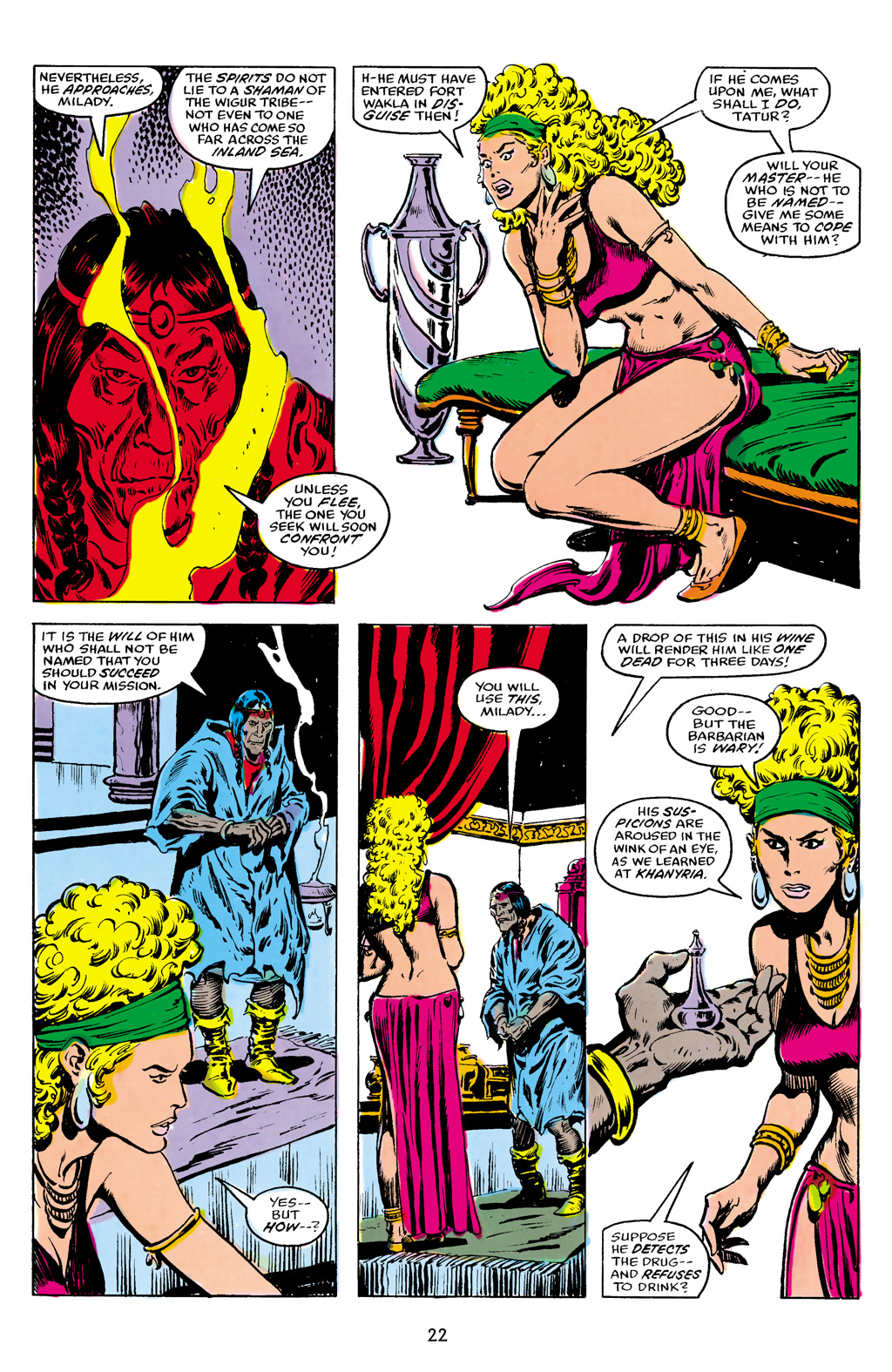 Read online The Chronicles of King Conan comic -  Issue # TPB 2 (Part 1) - 21