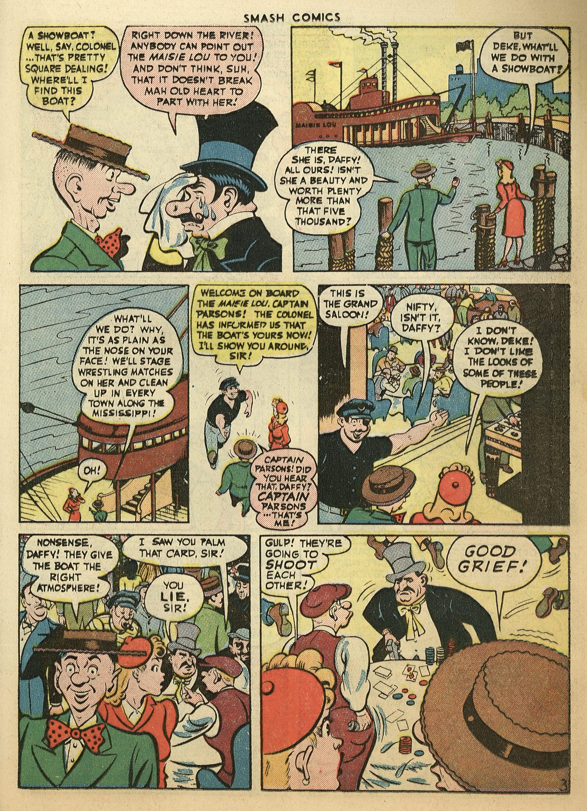 Read online Smash Comics comic -  Issue #66 - 25
