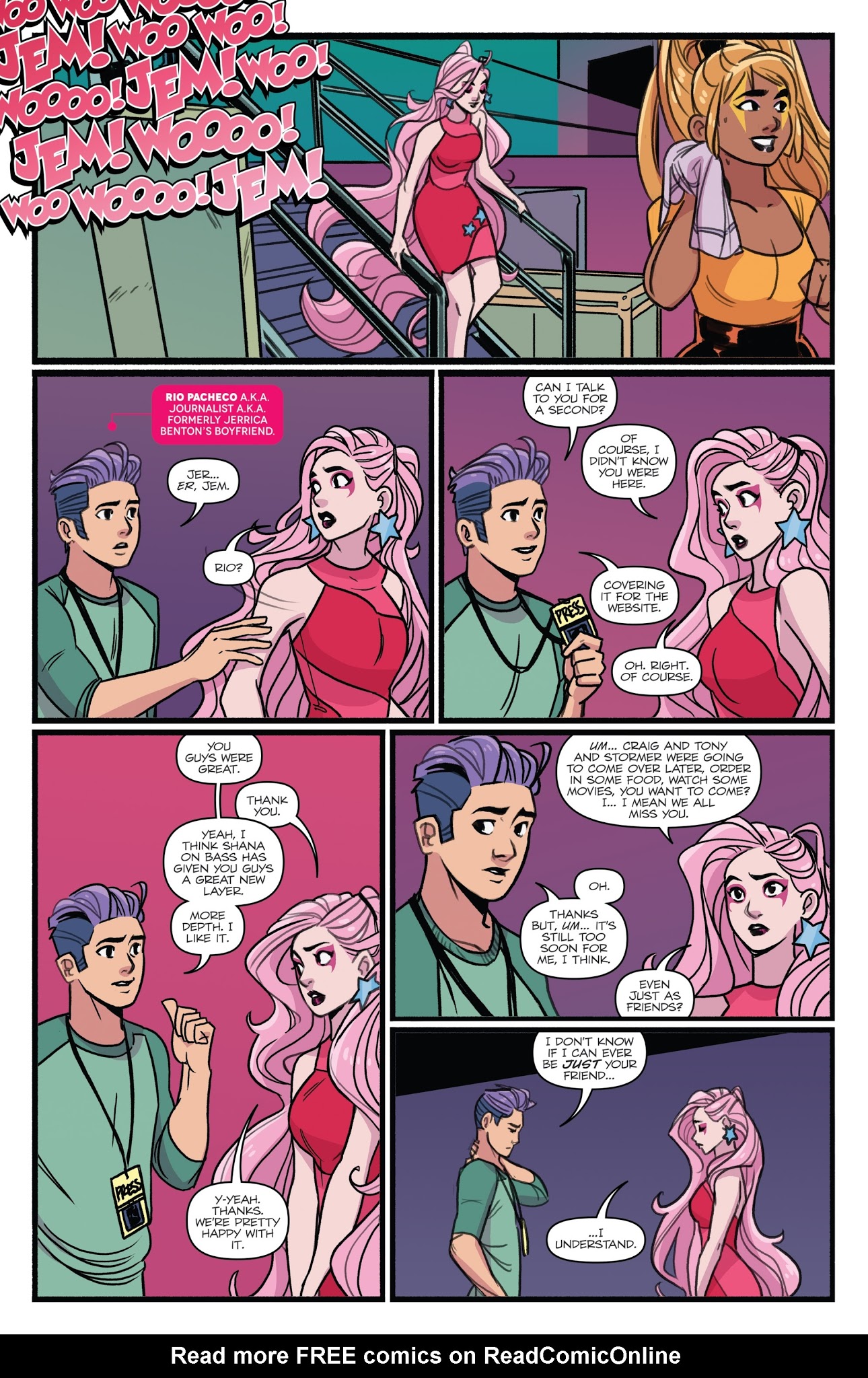 Read online Jem and the Holograms: Infinite comic -  Issue #1 - 9