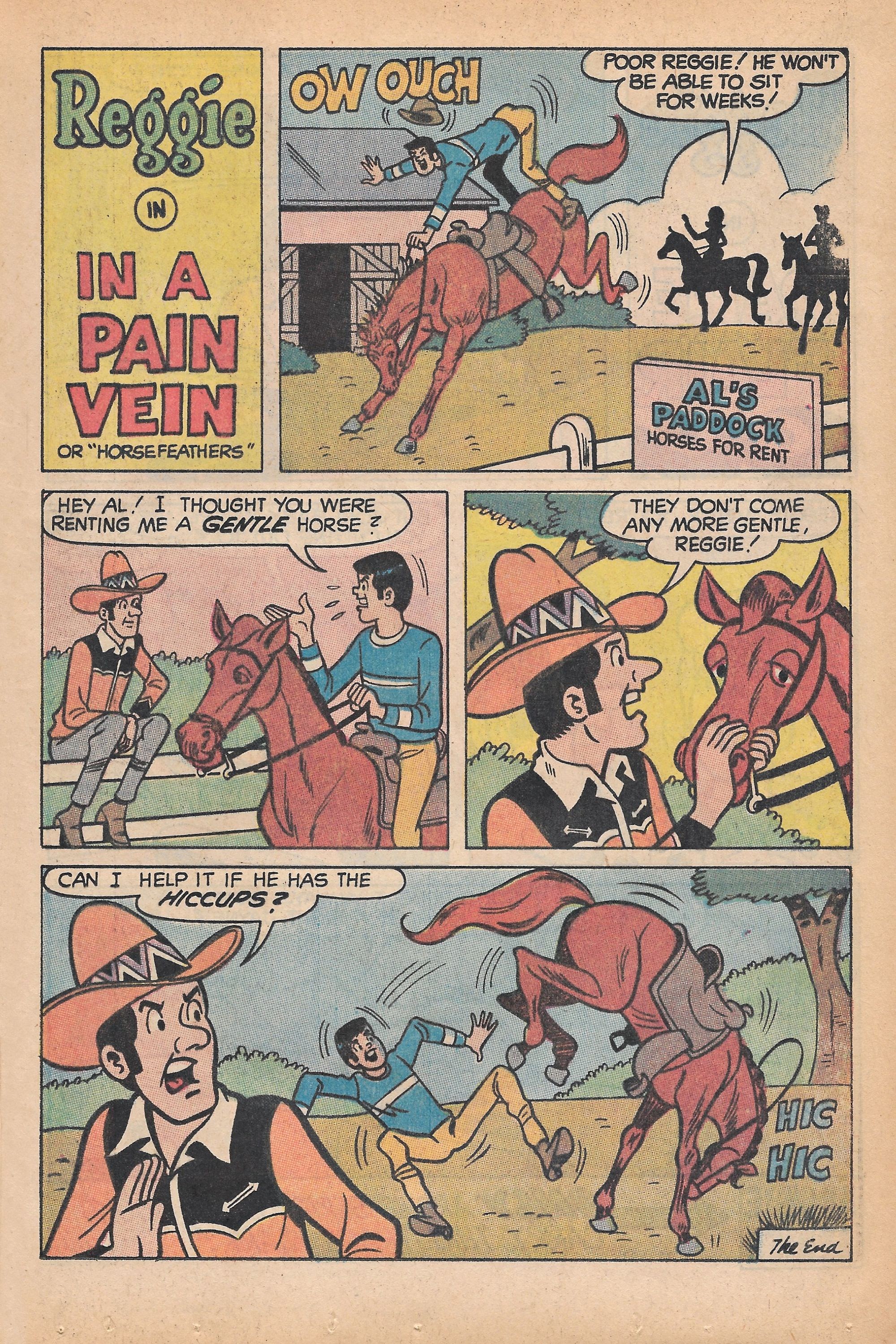 Read online Reggie's Wise Guy Jokes comic -  Issue #11 - 7