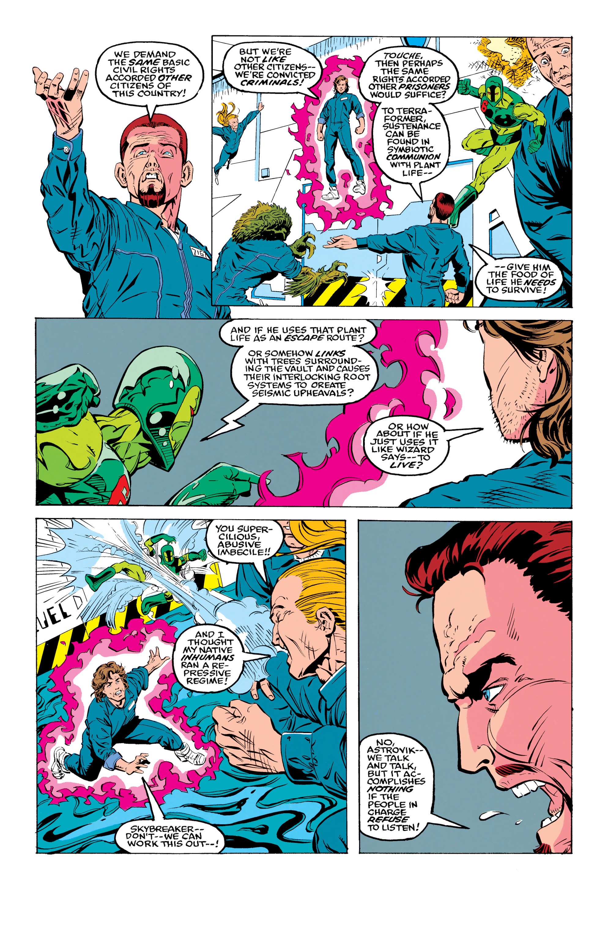 Read online The New Warriors comic -  Issue #36 - 17