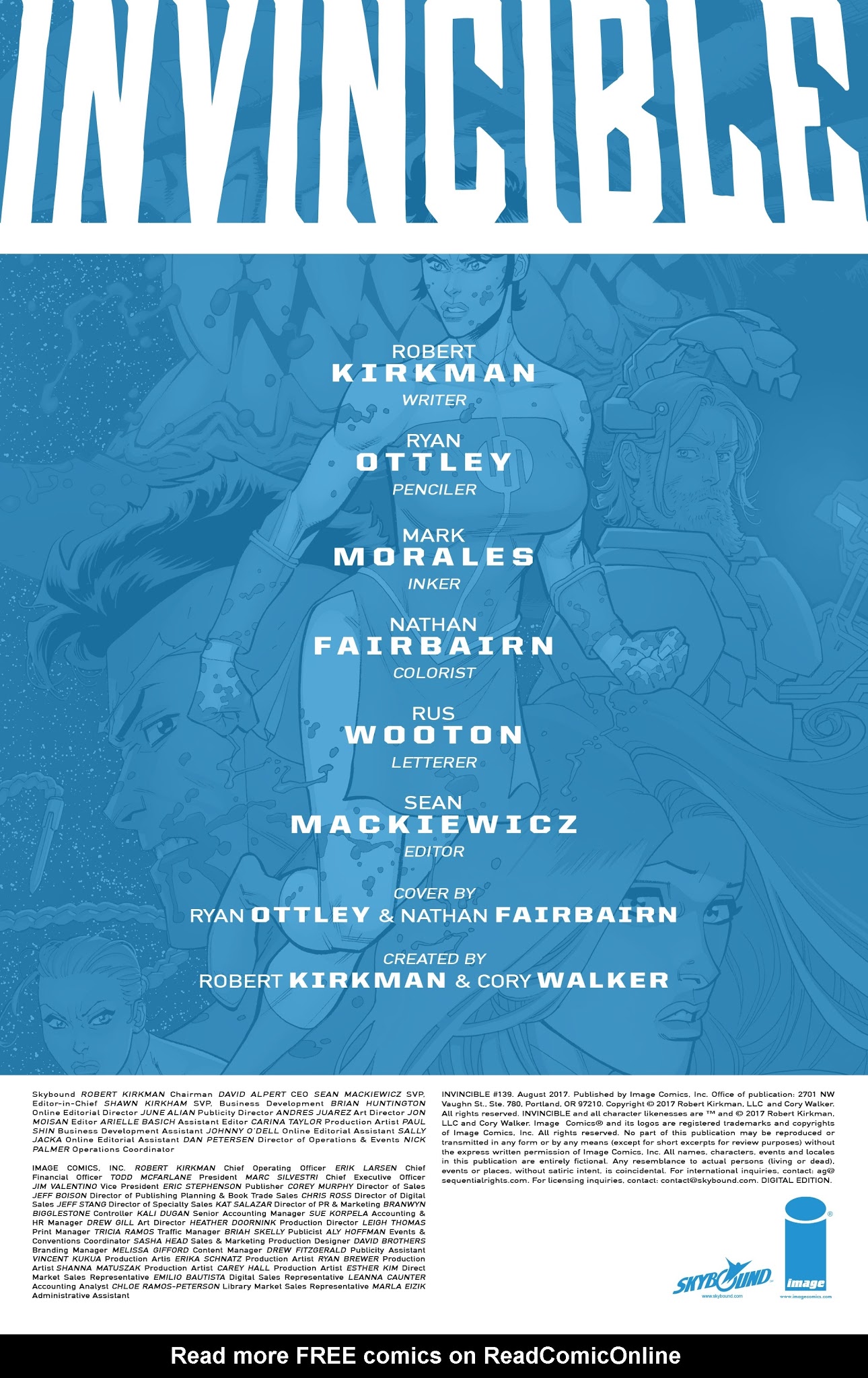 Read online Invincible comic -  Issue #139 - 2