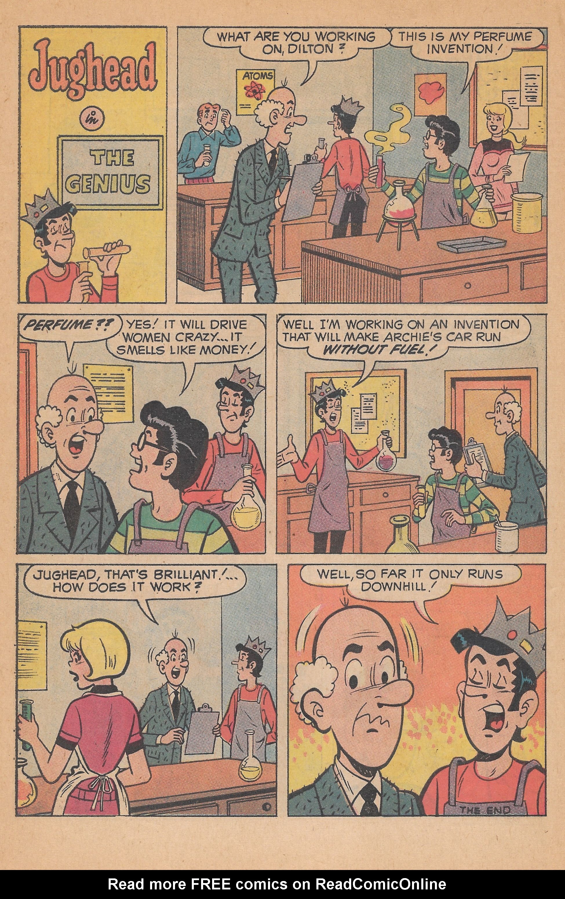 Read online Jughead's Jokes comic -  Issue #19 - 60
