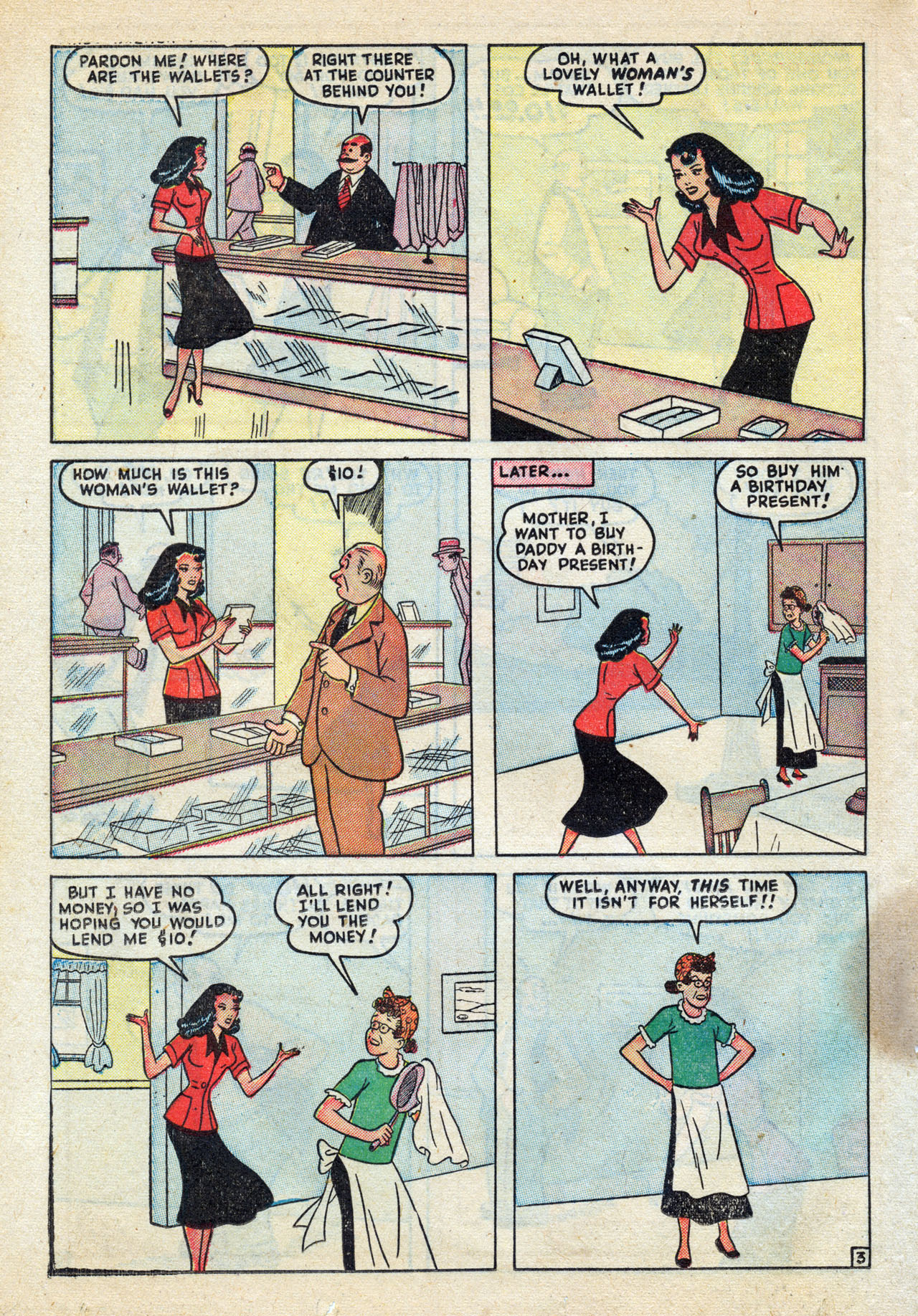 Read online Patsy Walker comic -  Issue #25 - 36
