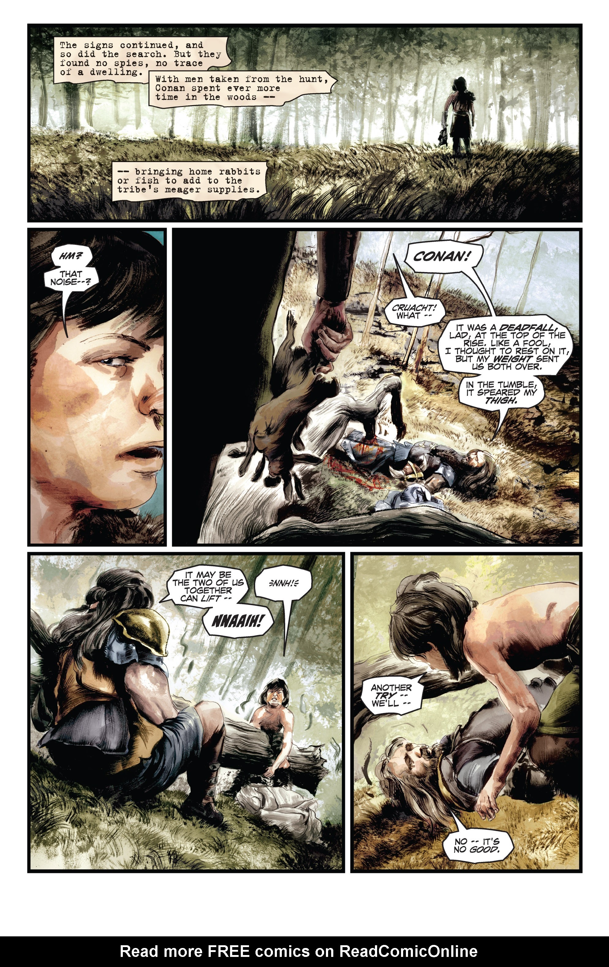 Read online Conan Chronicles Epic Collection comic -  Issue # TPB Out of the Darksome Hills (Part 4) - 50