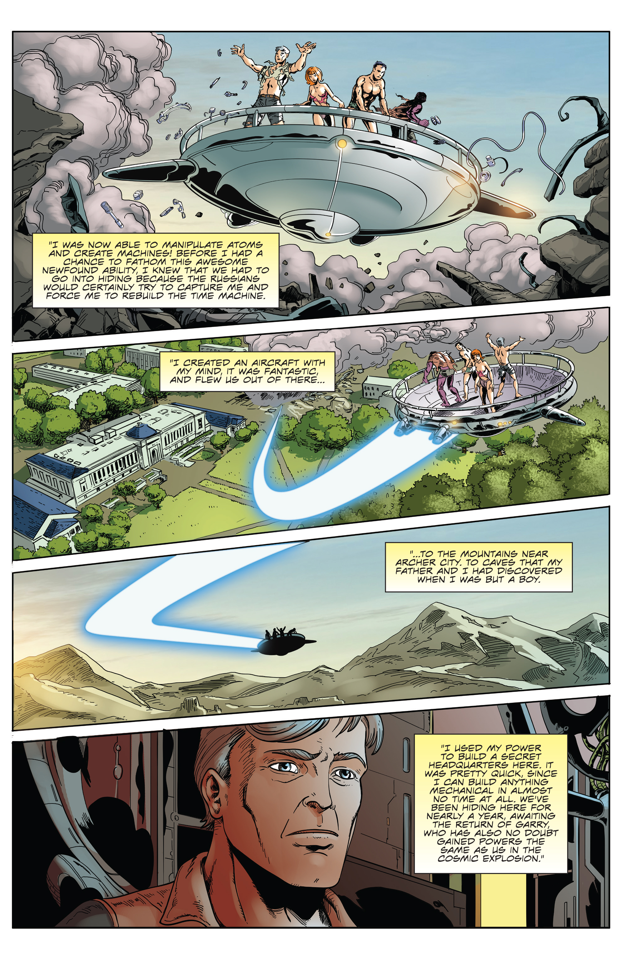 Read online War of the Independents: Man, Out of Time comic -  Issue # Full - 16