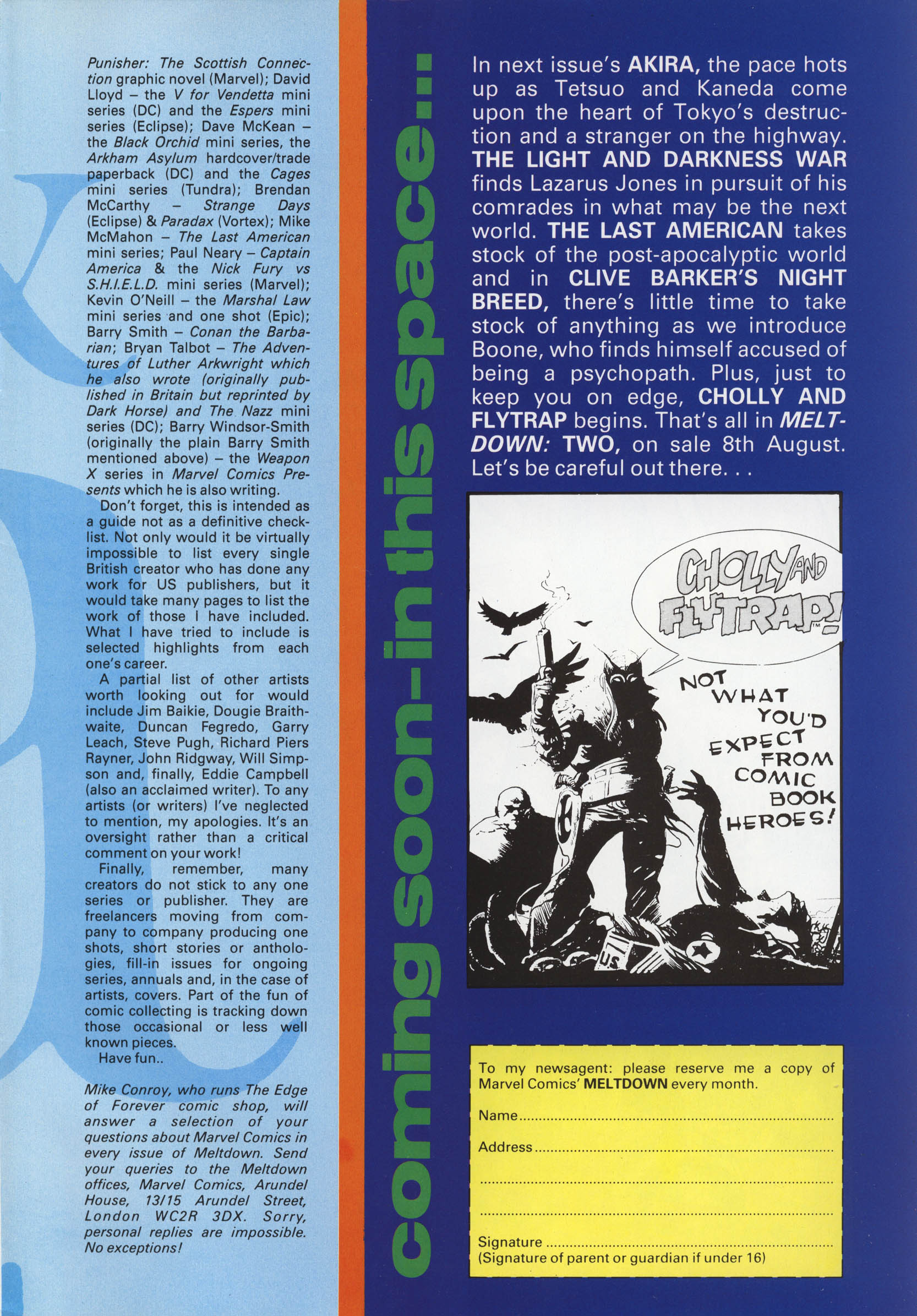 Read online Meltdown (1991) comic -  Issue #1 - 49
