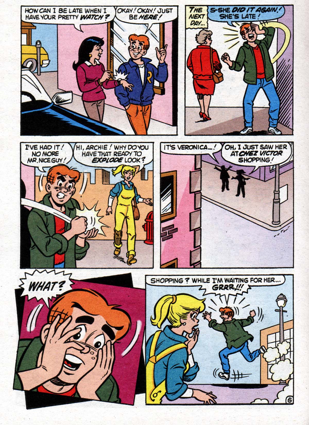Read online Archie's Double Digest Magazine comic -  Issue #137 - 129