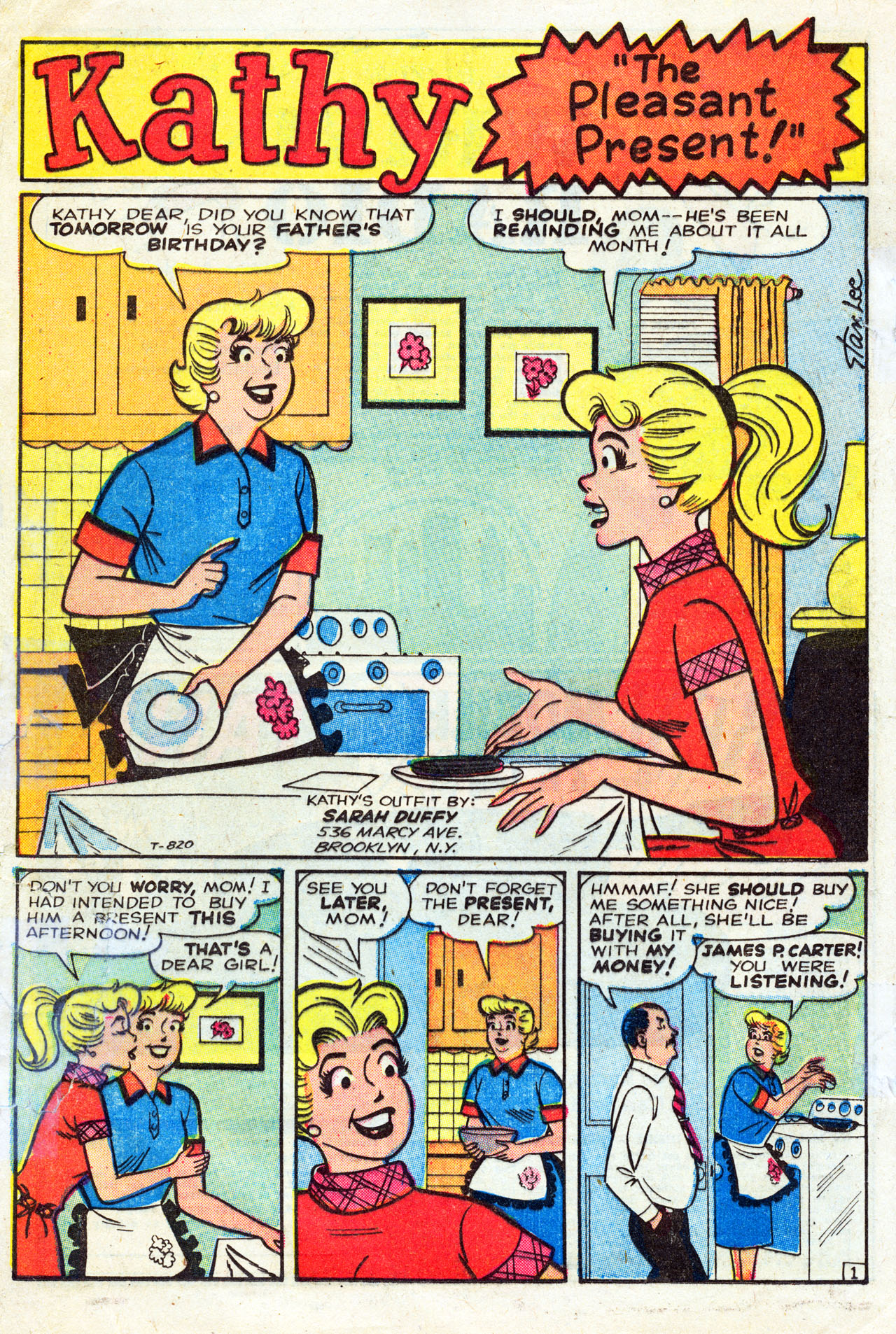 Read online Kathy (1959) comic -  Issue #6 - 20