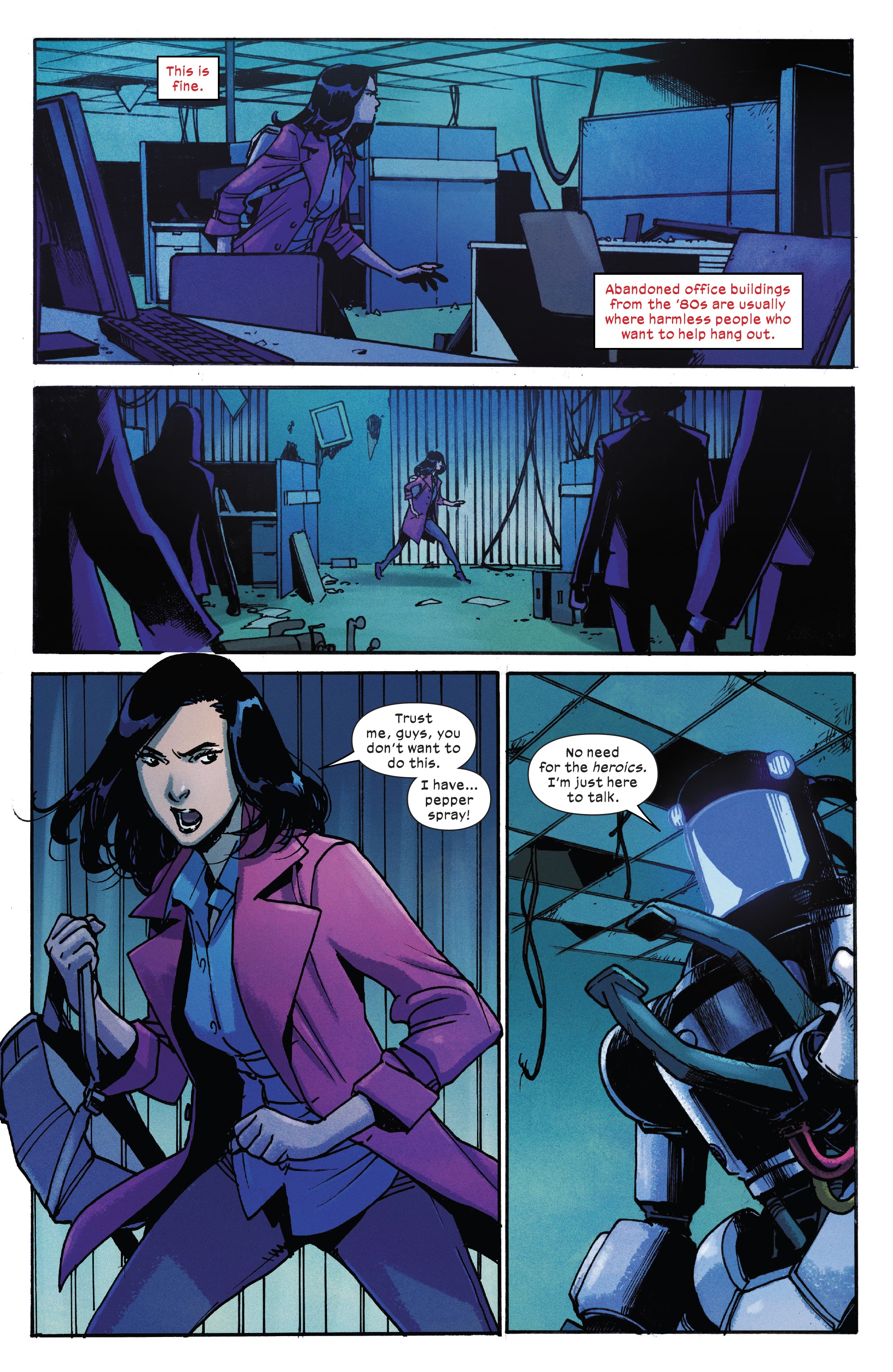 Read online Silk (2021) comic -  Issue #3 - 21