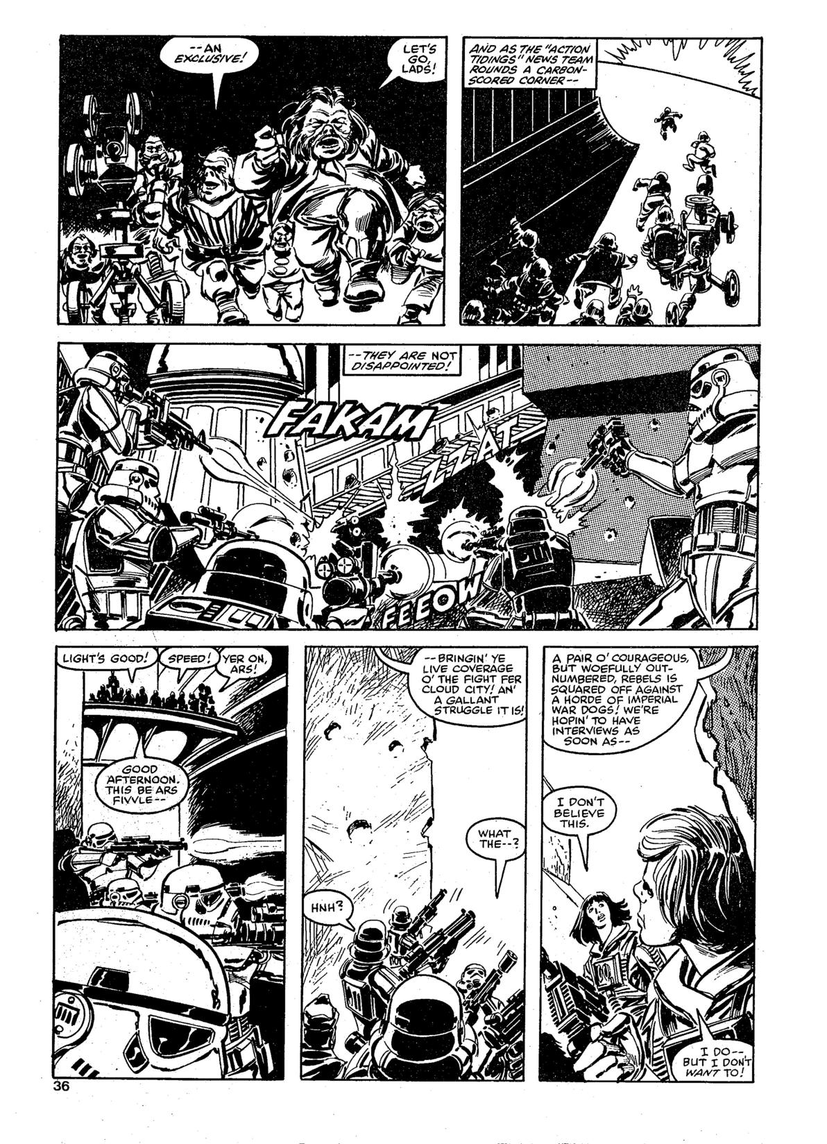 Read online Star Wars Weekly comic -  Issue #157 - 36