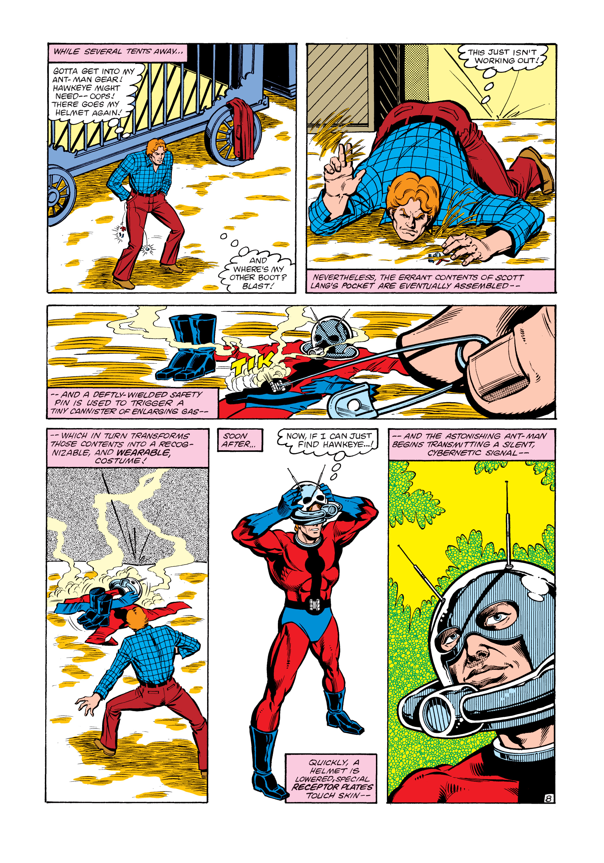 Read online Marvel Masterworks: The Avengers comic -  Issue # TPB 21 (Part 2) - 93