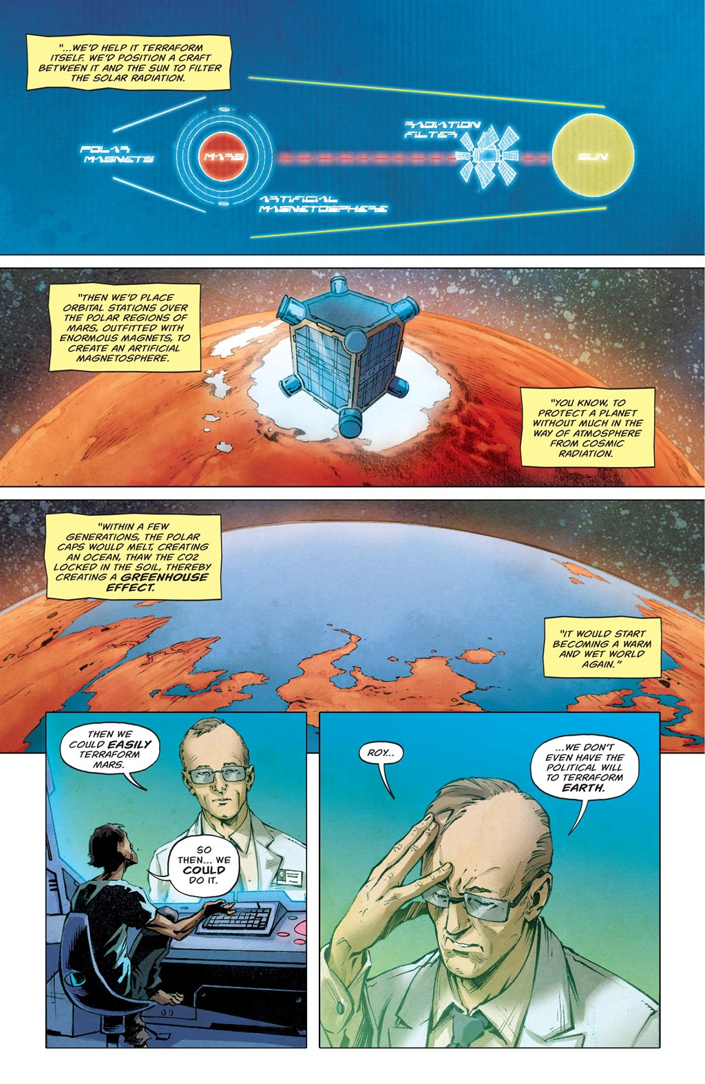 Read online Traveling To Mars comic -  Issue #8 - 6