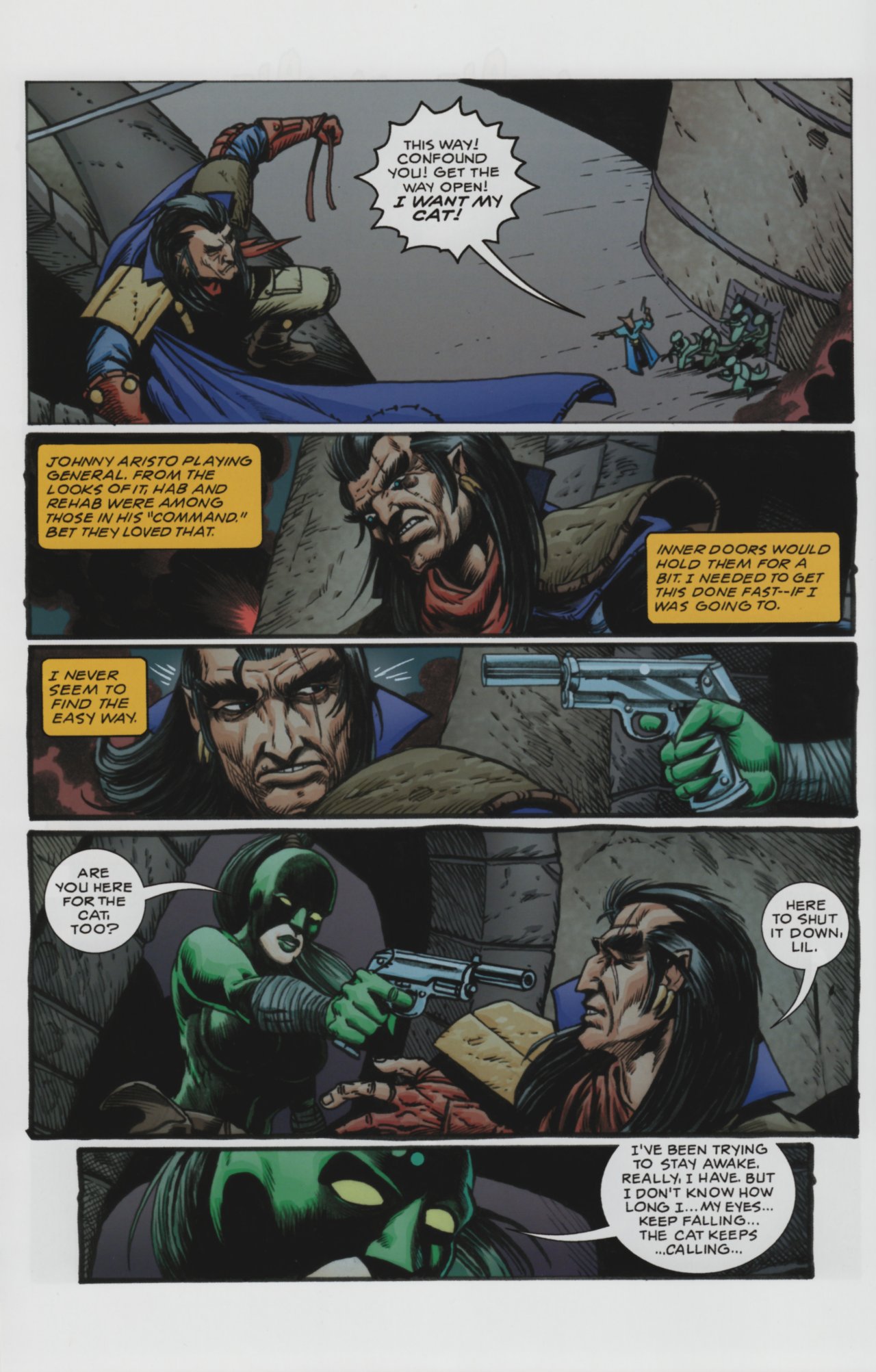 Read online GrimJack: The Manx Cat comic -  Issue #6 - 8