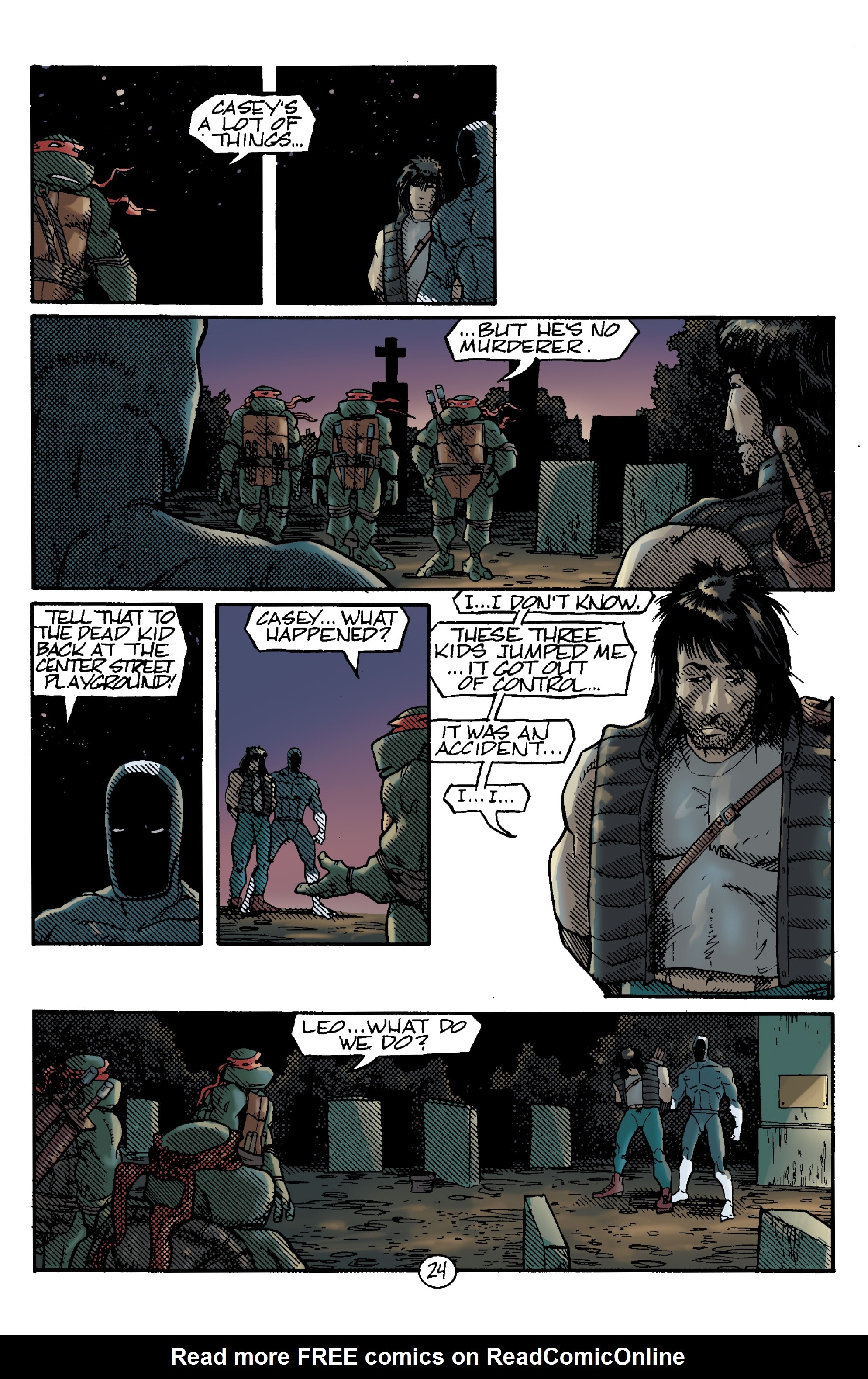 Read online Teenage Mutant Ninja Turtles: Best Of comic -  Issue # Casey Jones - 65