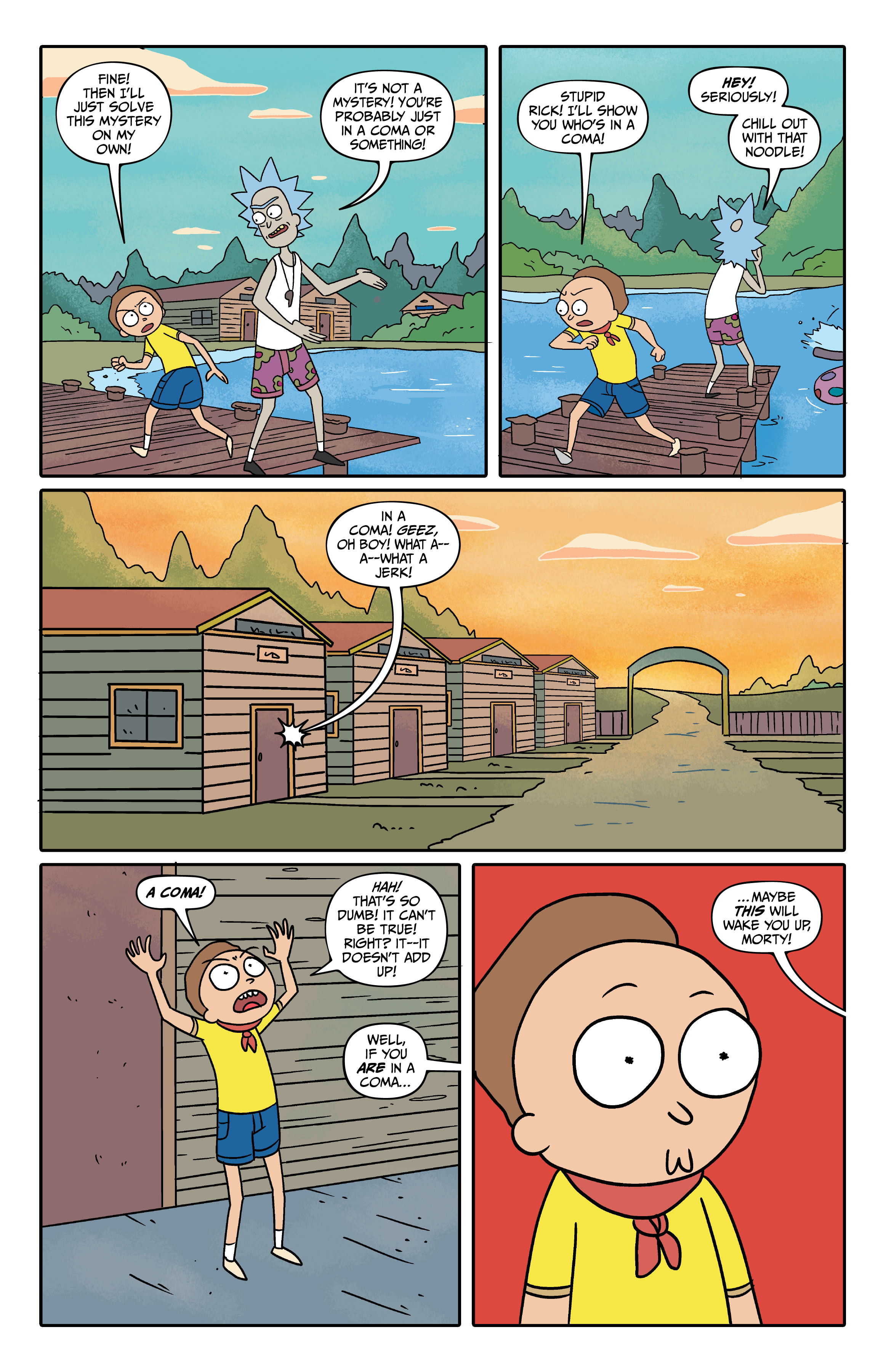 Read online Rick and Morty comic -  Issue # (2015) _Deluxe Edition 1 (Part 1) - 92