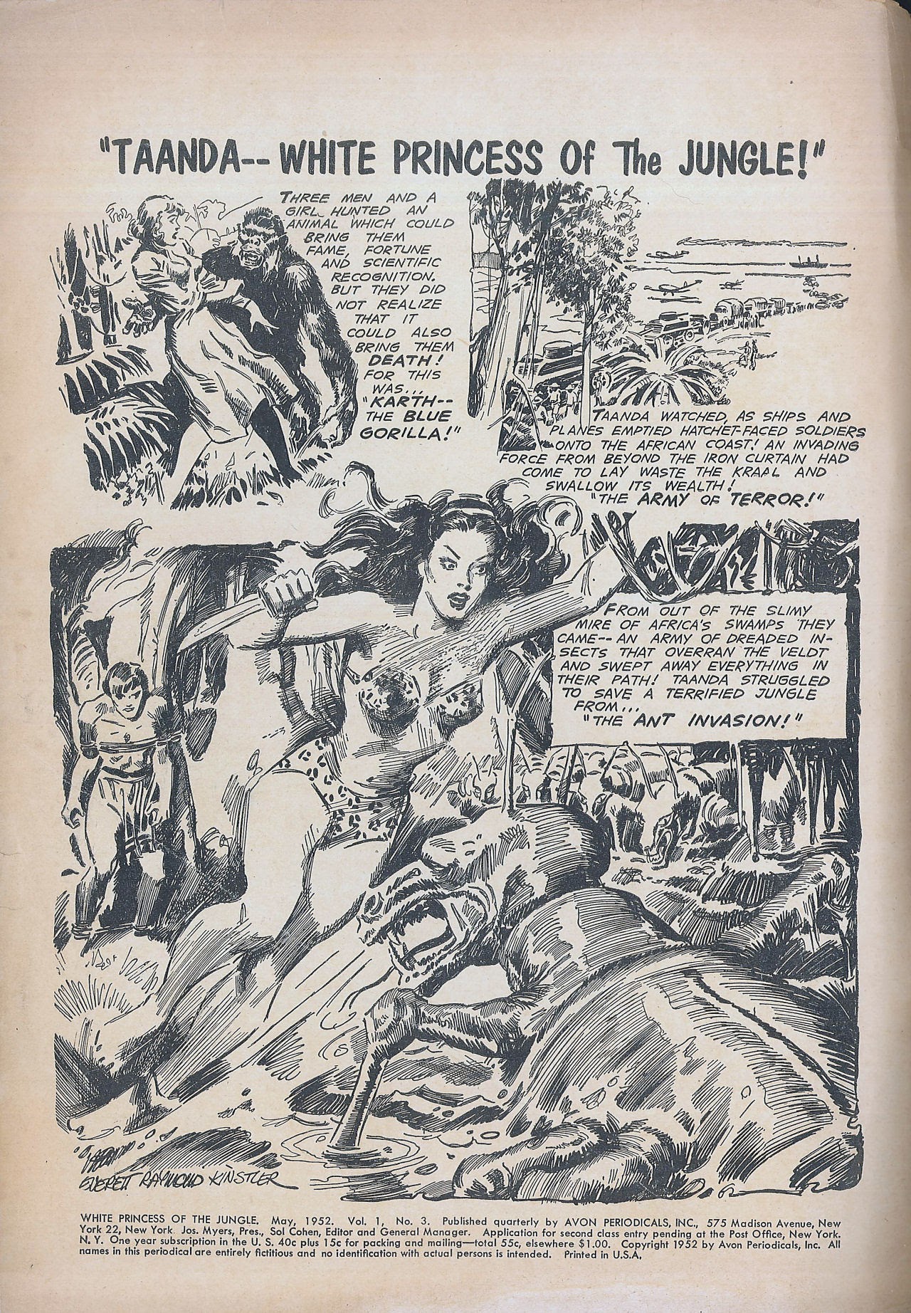 Read online Taanda White Princess of the Jungle comic -  Issue #3 - 2