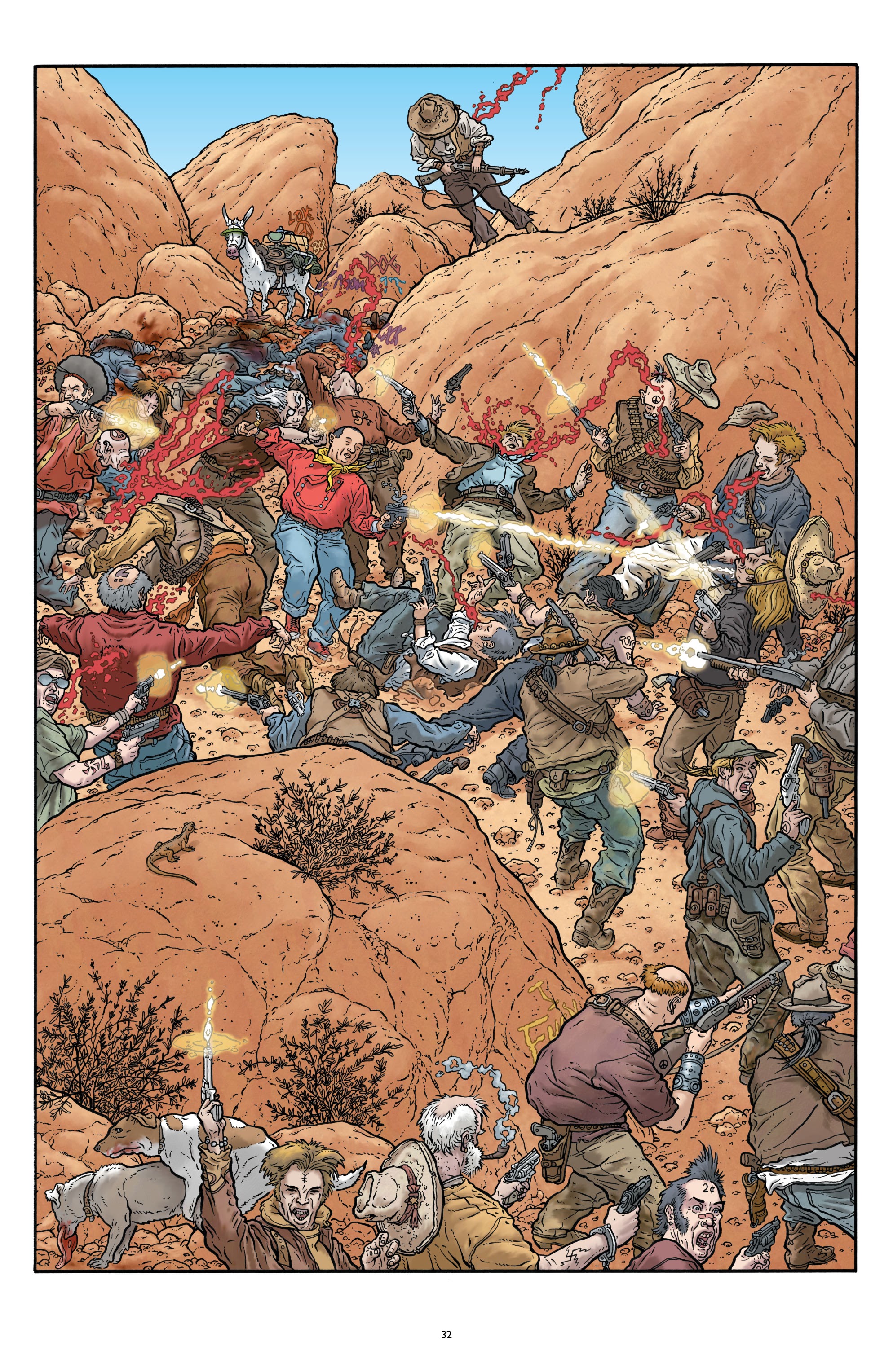Read online Shaolin Cowboy comic -  Issue # _Start Trek (Part 1) - 24