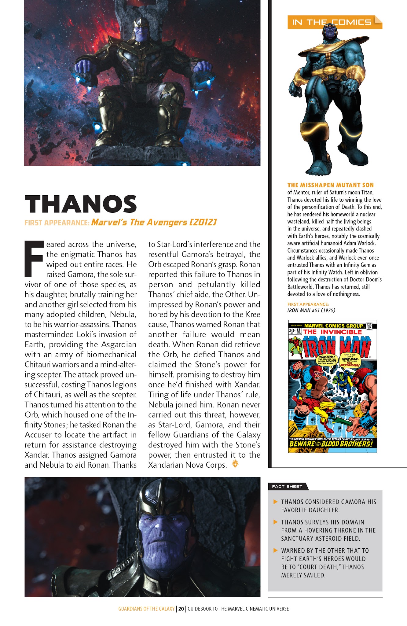 Read online Guidebook to the Marvel Cinematic Universe - Marvel's Guardians of the Galaxy comic -  Issue # Full - 15