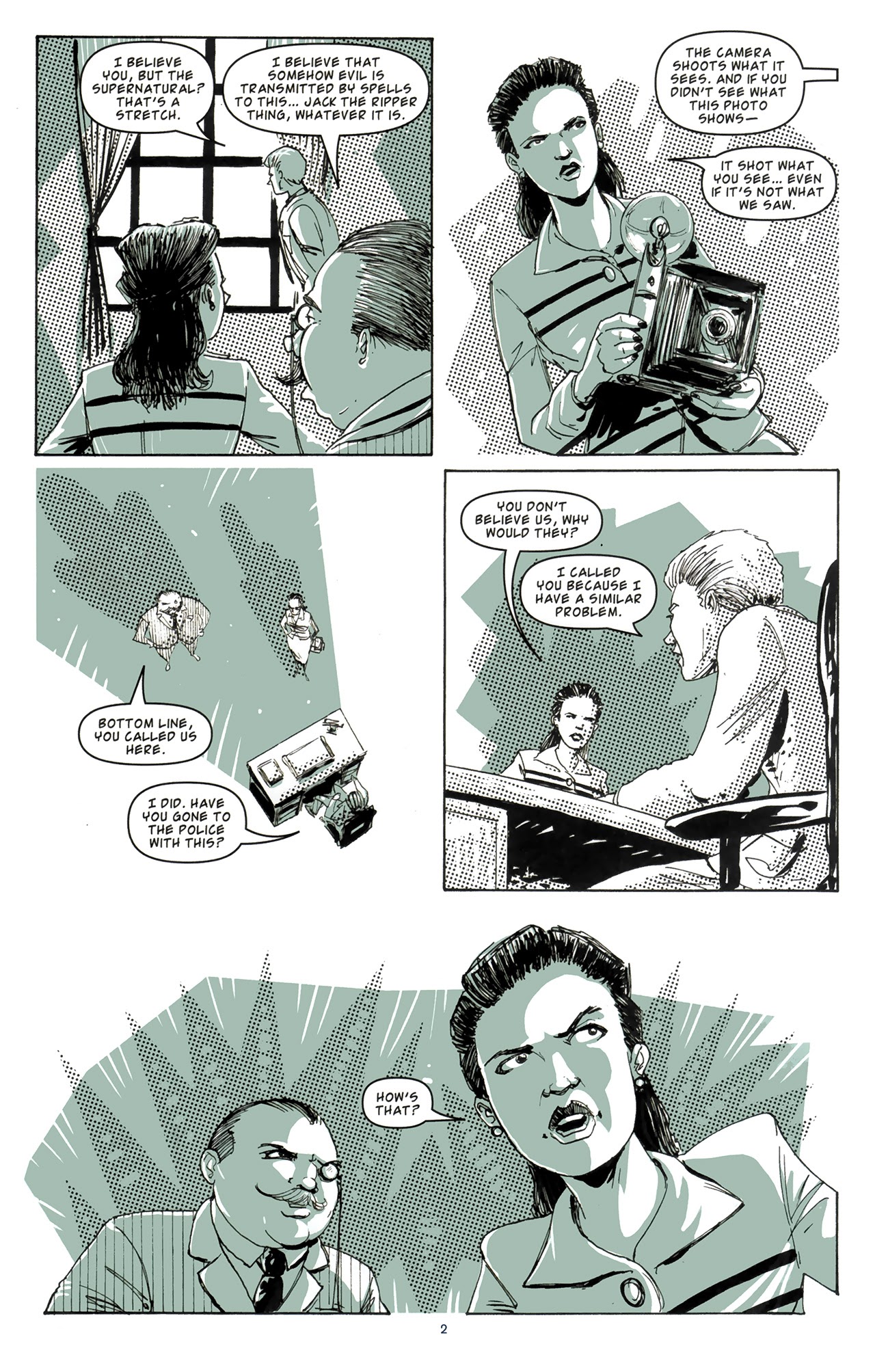 Read online Yours Truly, Jack the Ripper comic -  Issue #3 - 4