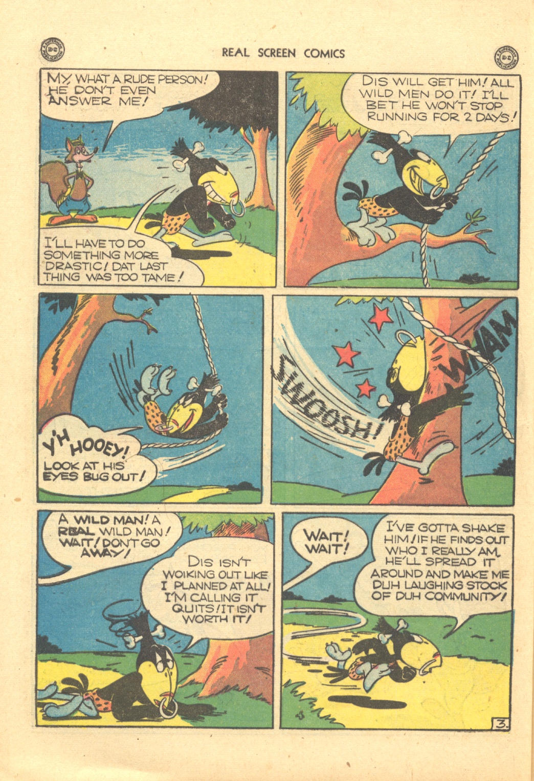 Read online Real Screen Comics comic -  Issue #9 - 46