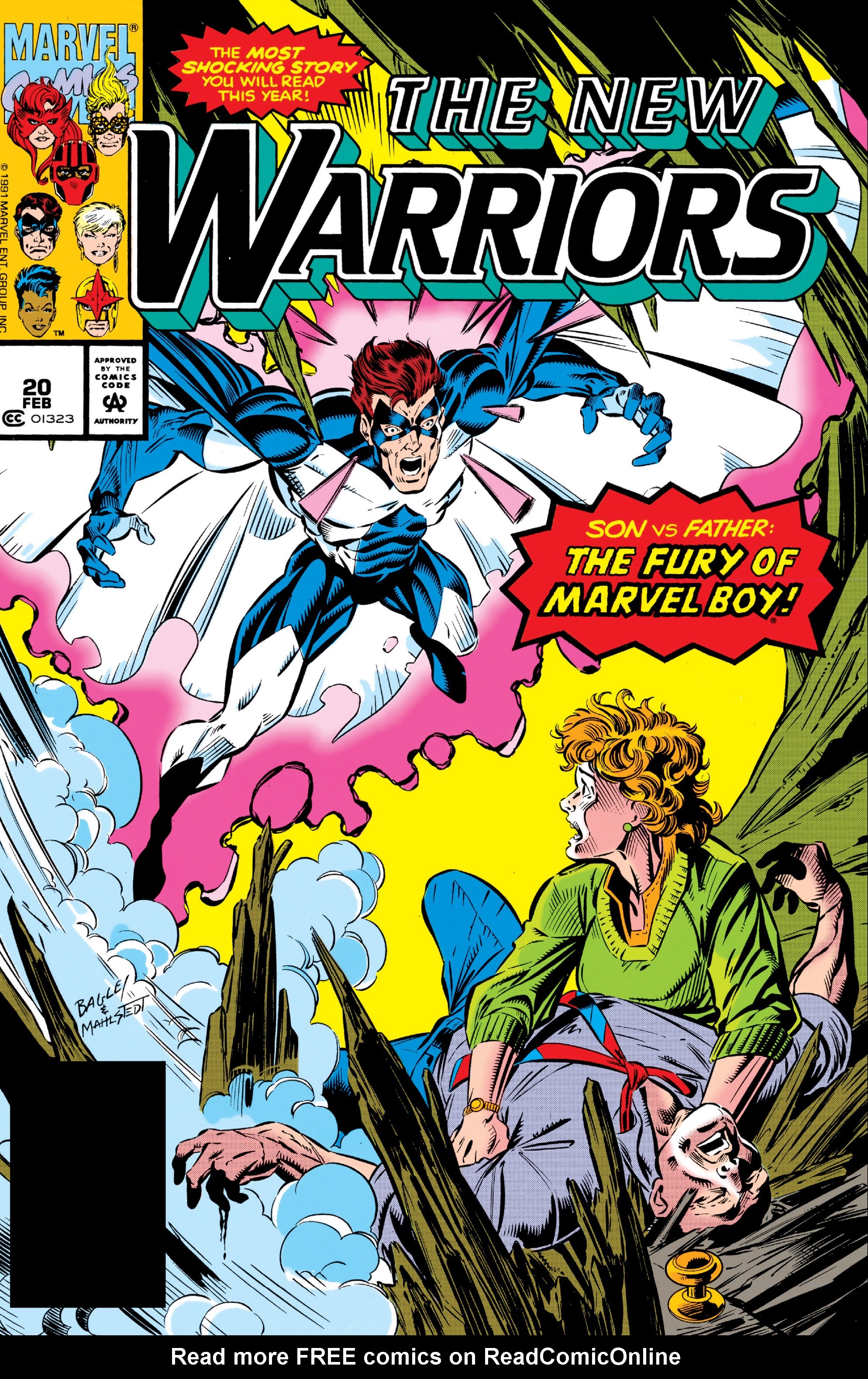 Read online The New Warriors comic -  Issue #20 - 1