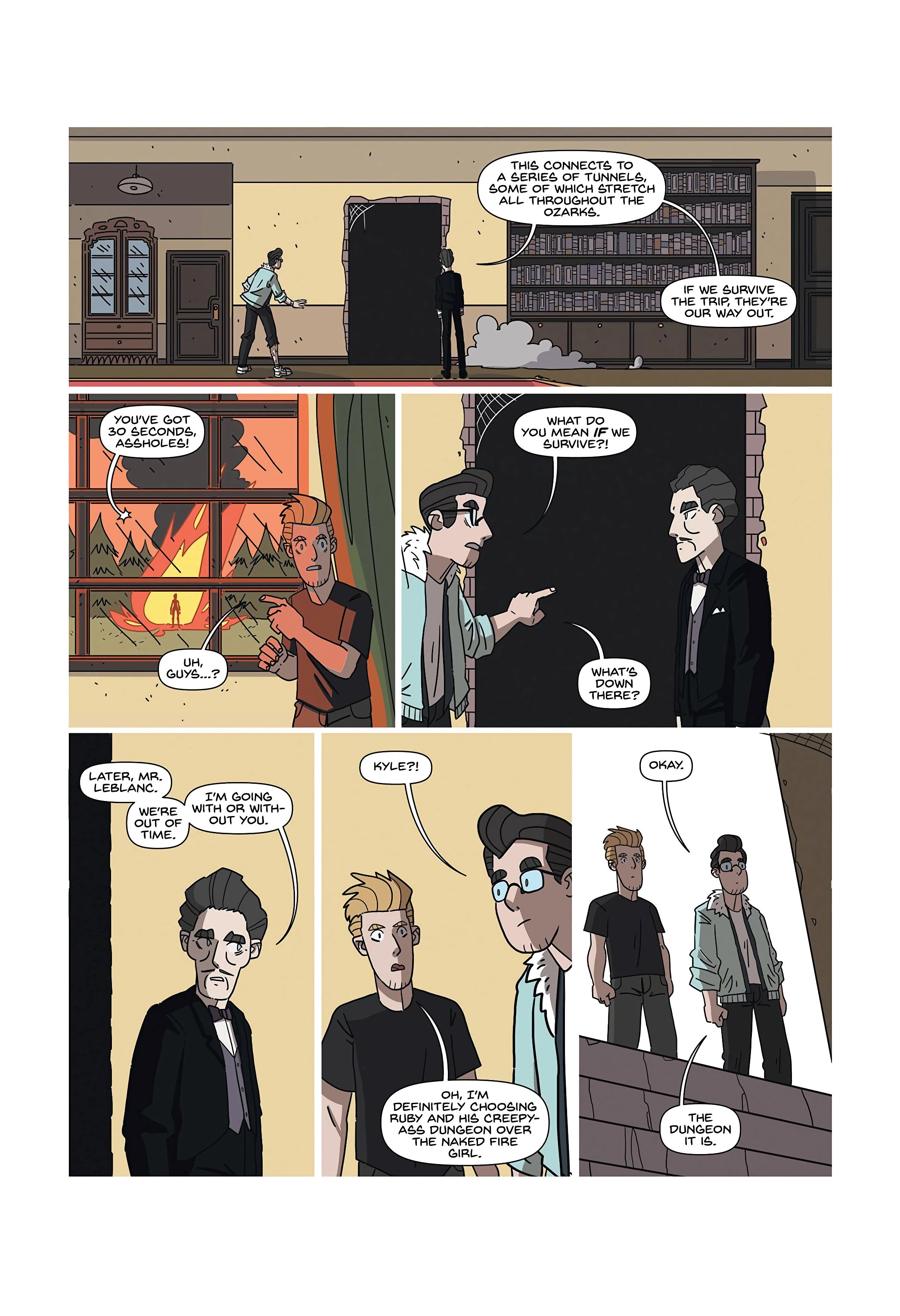 Read online Evil Cast comic -  Issue # TPB (Part 1) - 74