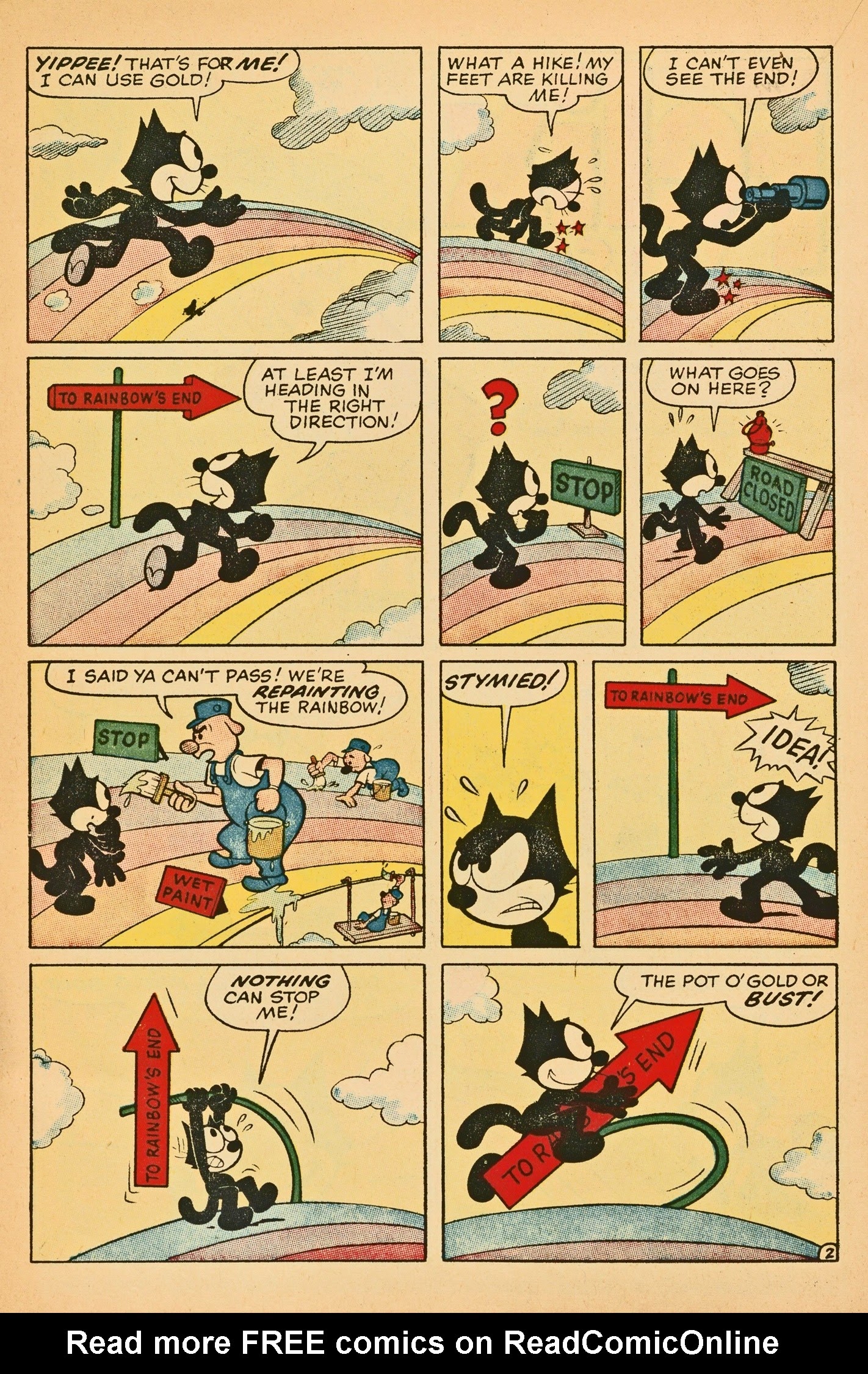Read online Felix the Cat (1955) comic -  Issue #116 - 22