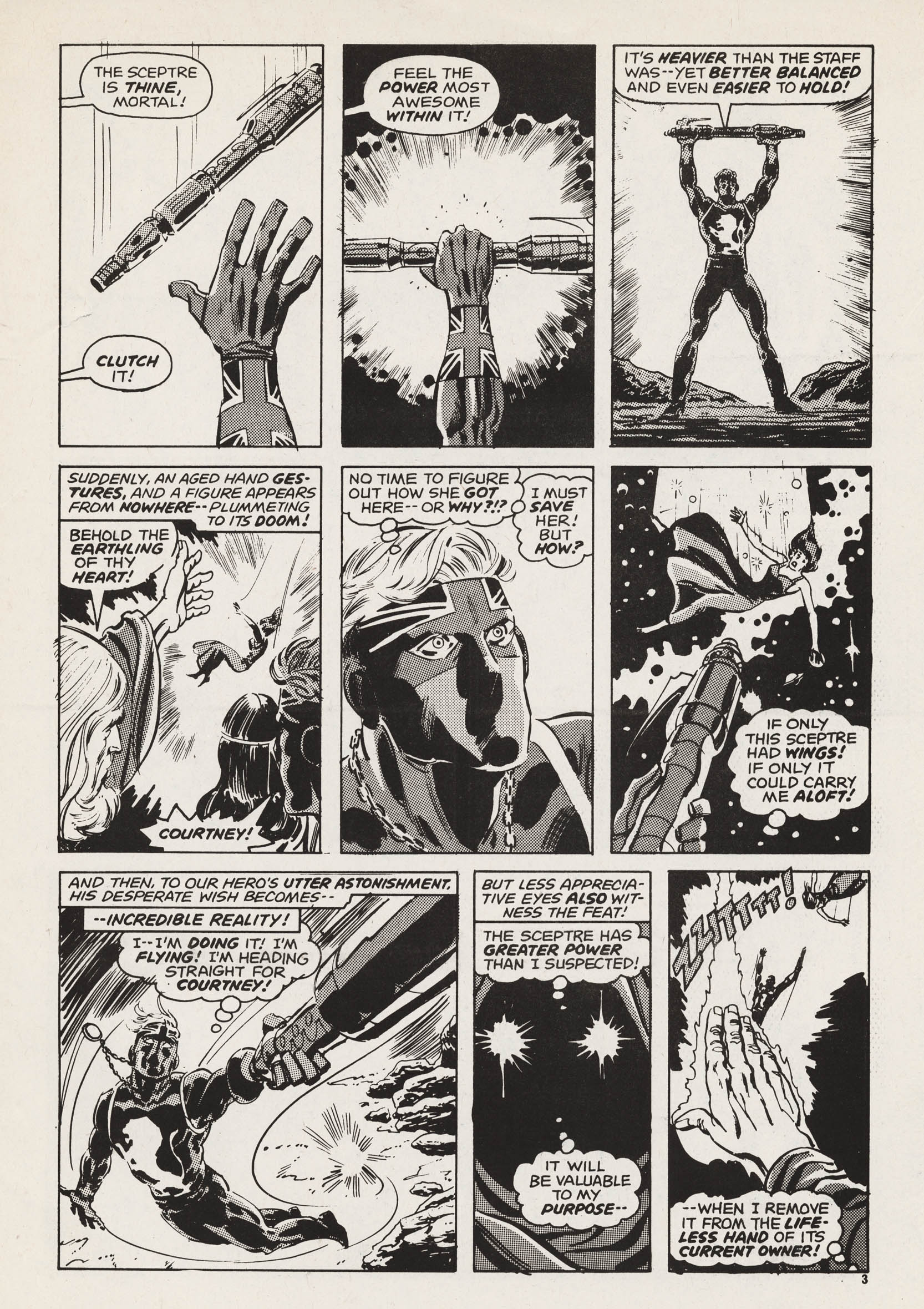 Read online Captain Britain (1976) comic -  Issue #36 - 3
