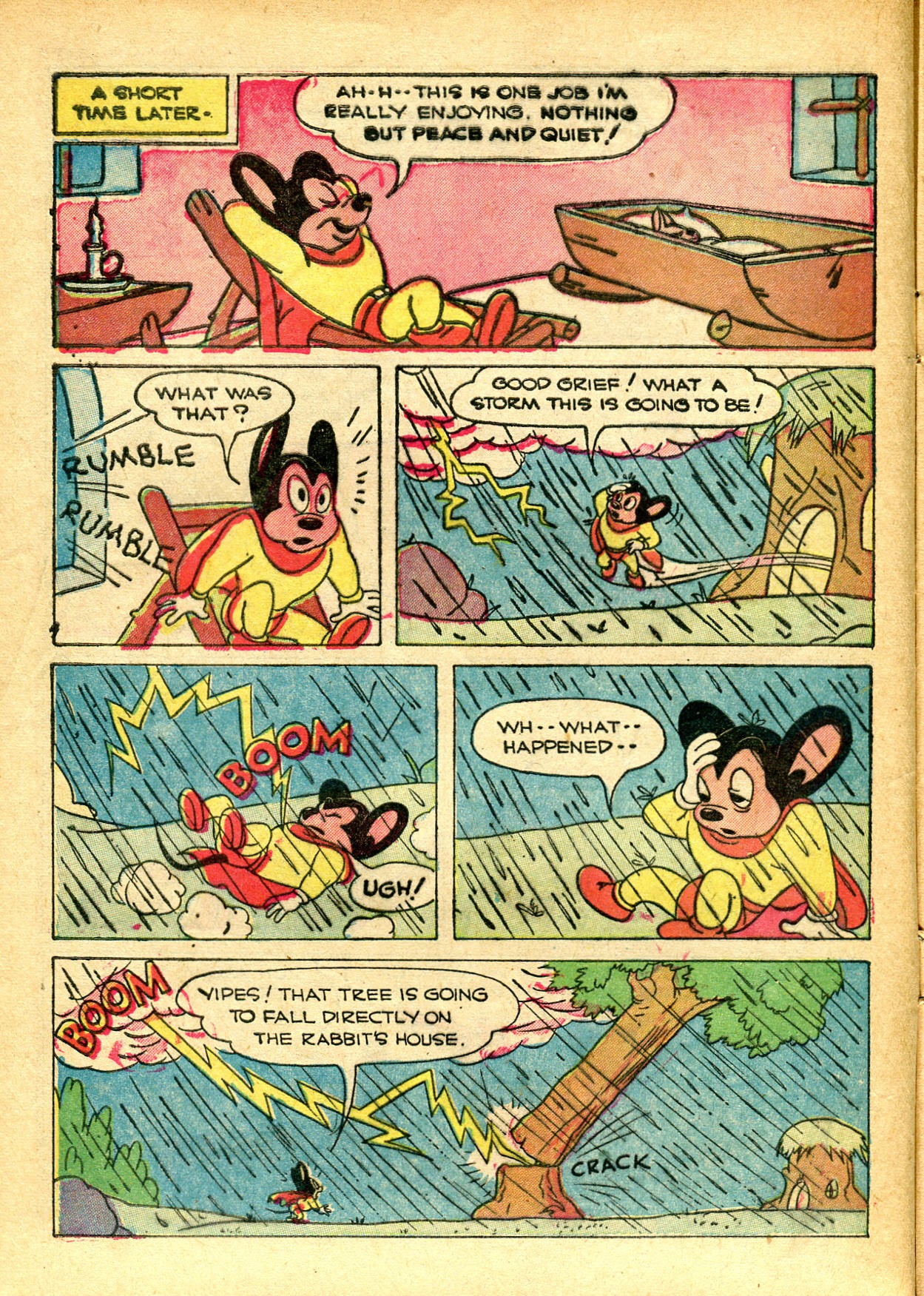 Read online Paul Terry's Mighty Mouse Comics comic -  Issue #27 - 12