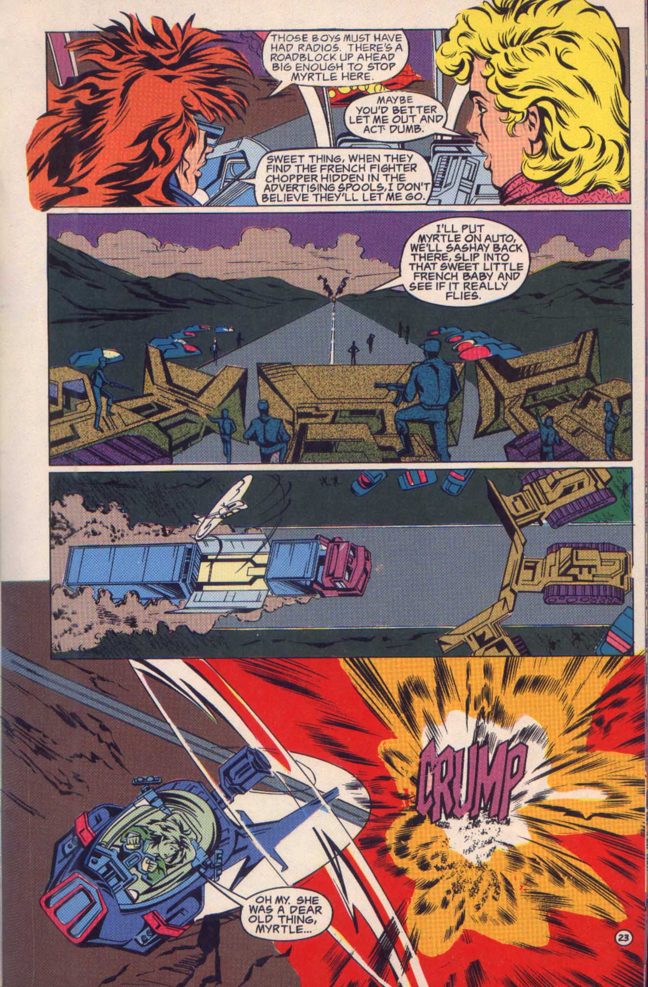 Read online Sonic Disruptors comic -  Issue #5 - 23