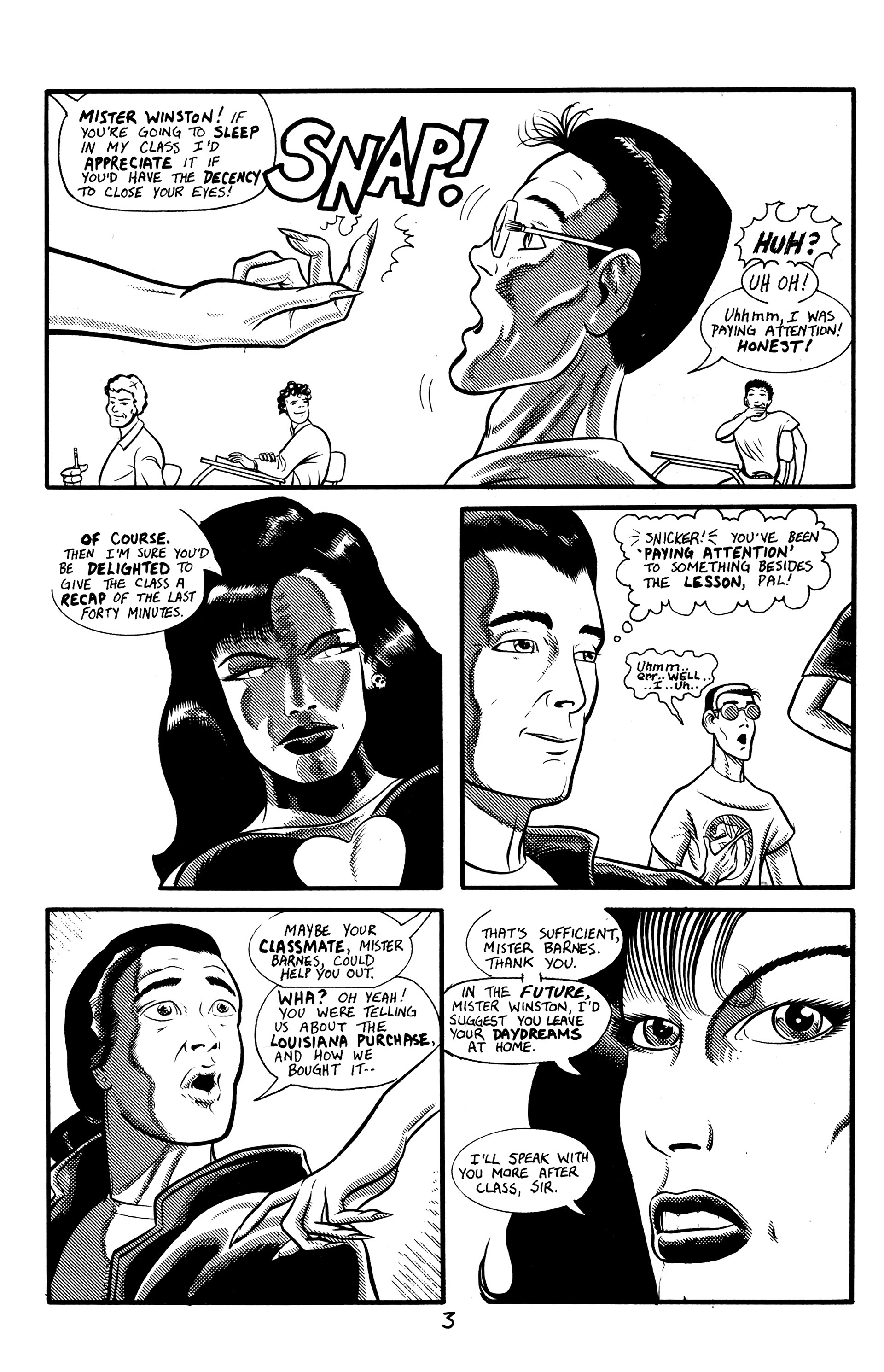 Read online Nyght School comic -  Issue #2 - 5