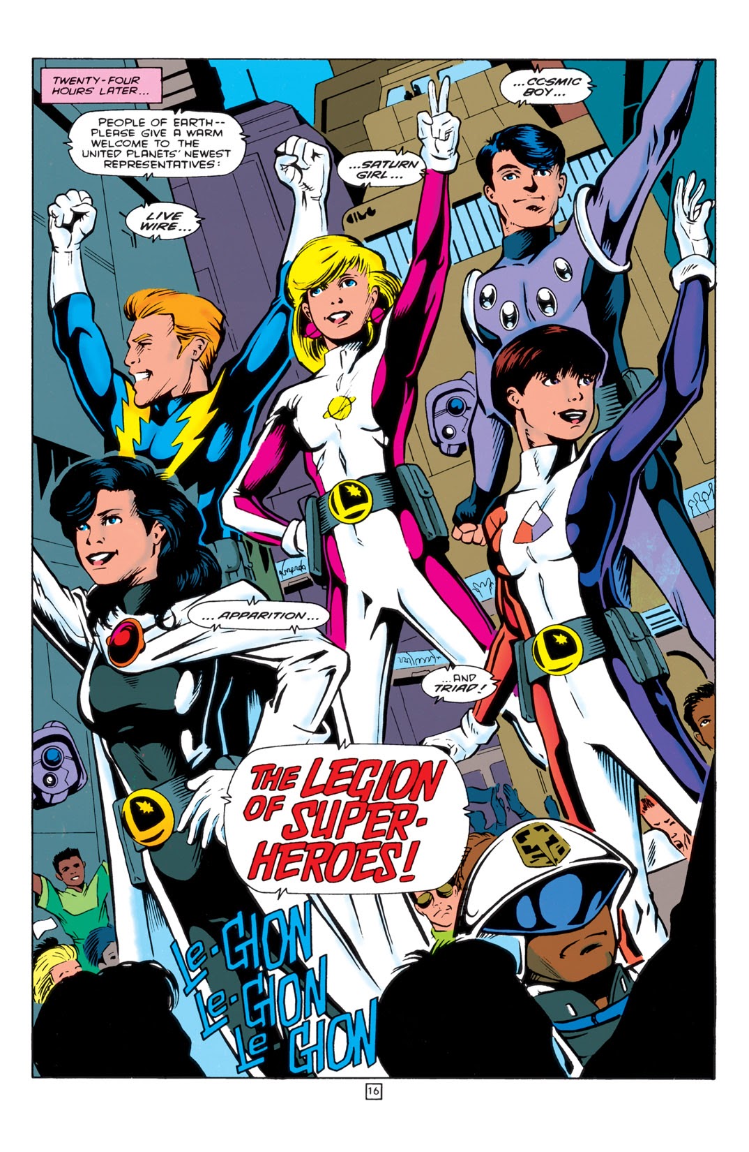 Read online Legionnaires comic -  Issue #0 - 17