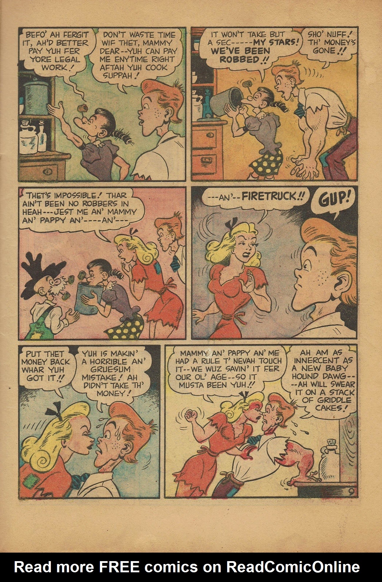 Read online Babe (1948) comic -  Issue #2 - 11