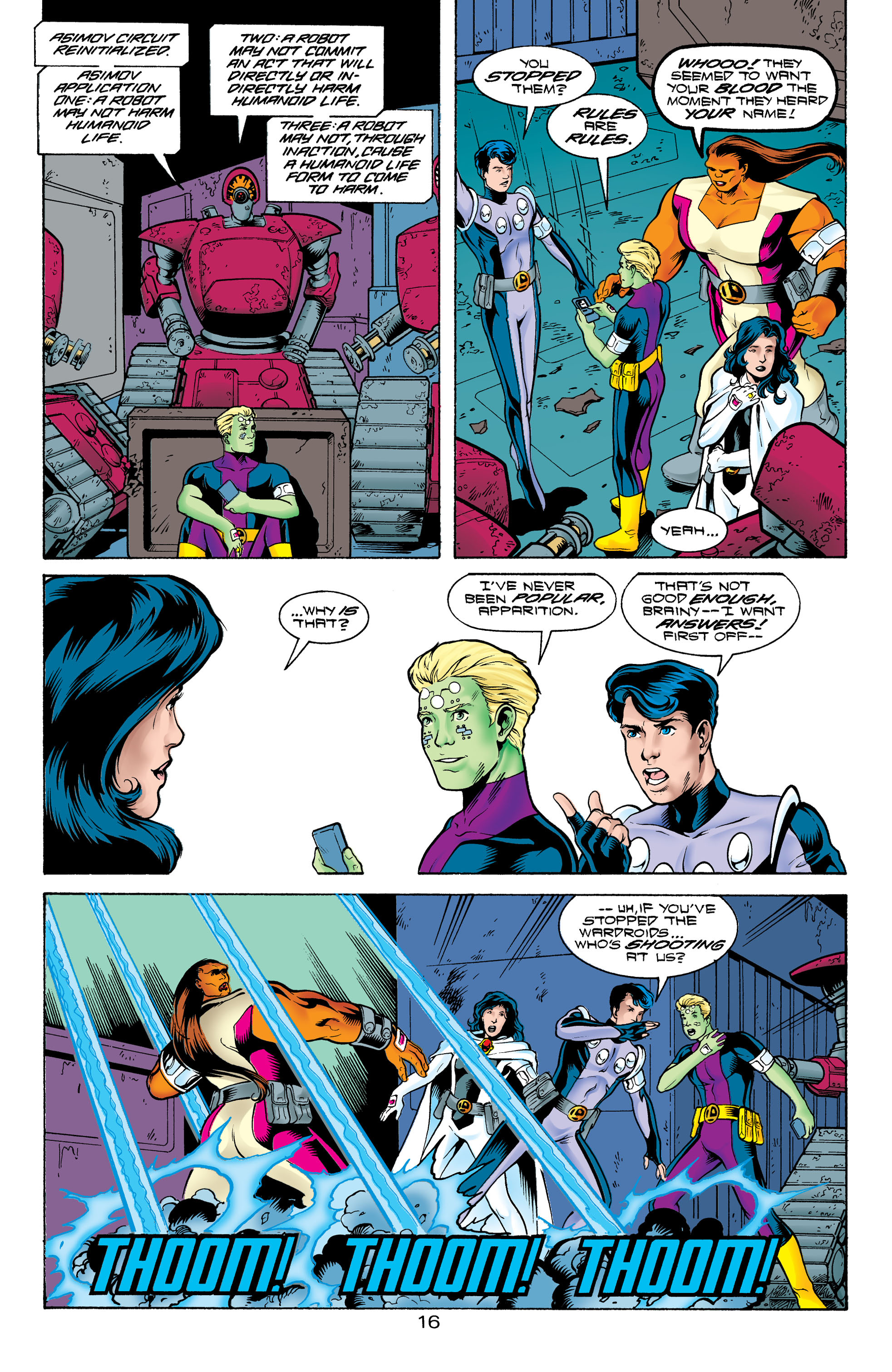 Read online Legionnaires comic -  Issue #78 - 17