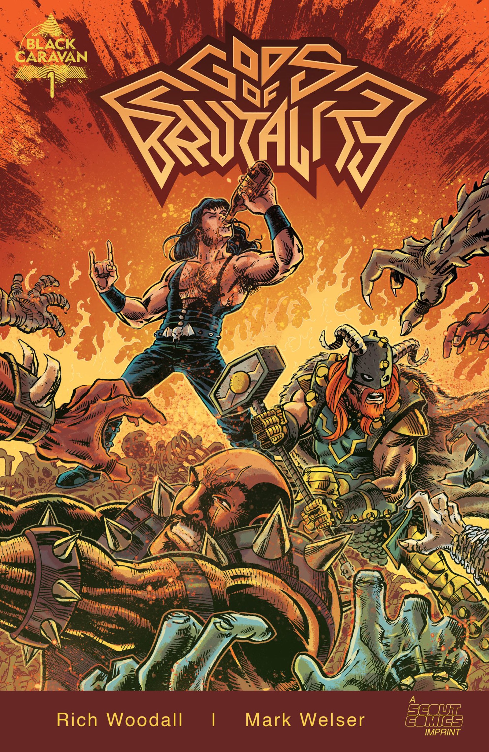 Read online Gods of Brutality comic -  Issue # TPB - 3