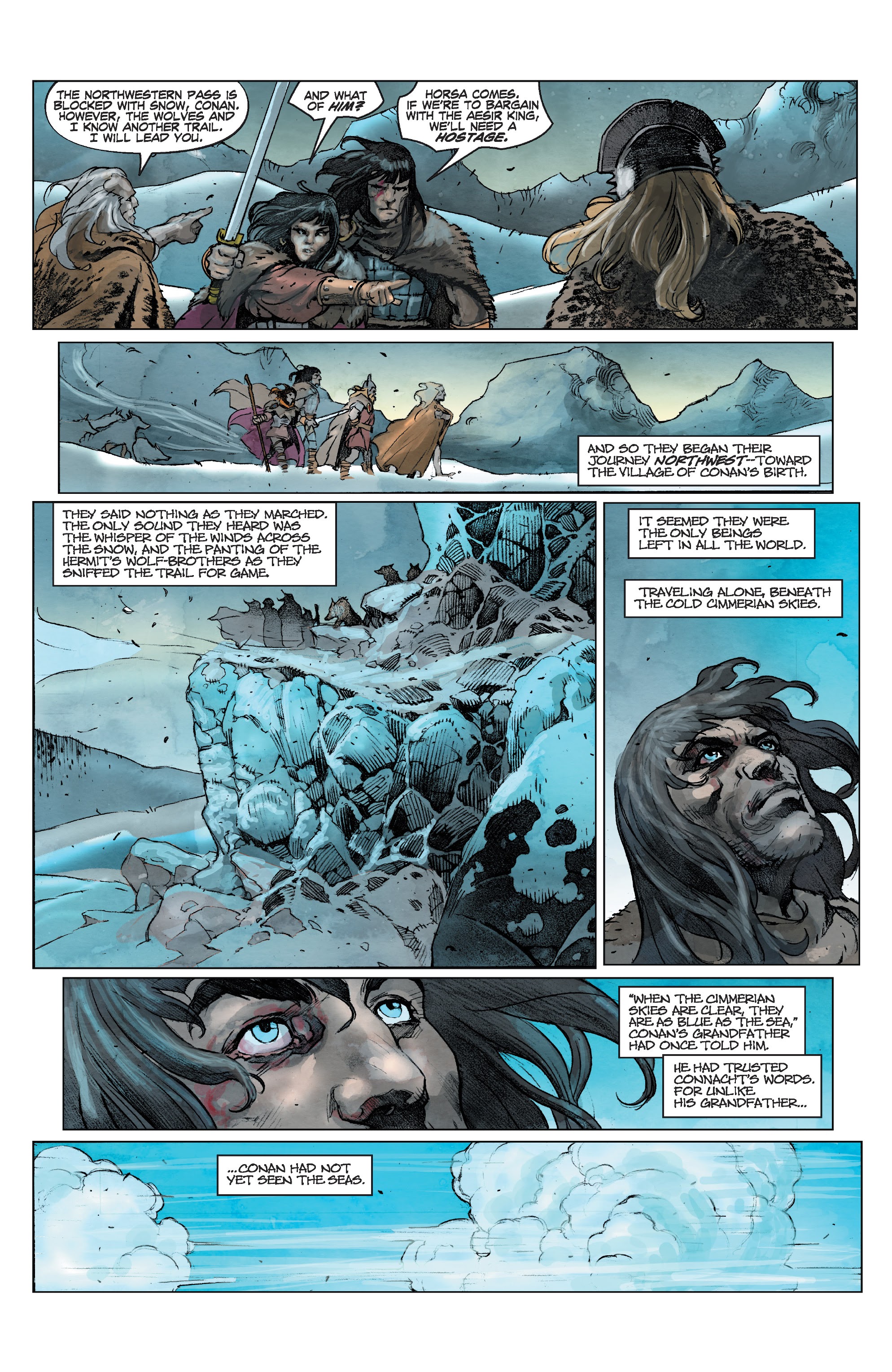 Read online Conan Chronicles Epic Collection comic -  Issue # TPB Return to Cimmeria (Part 4) - 97