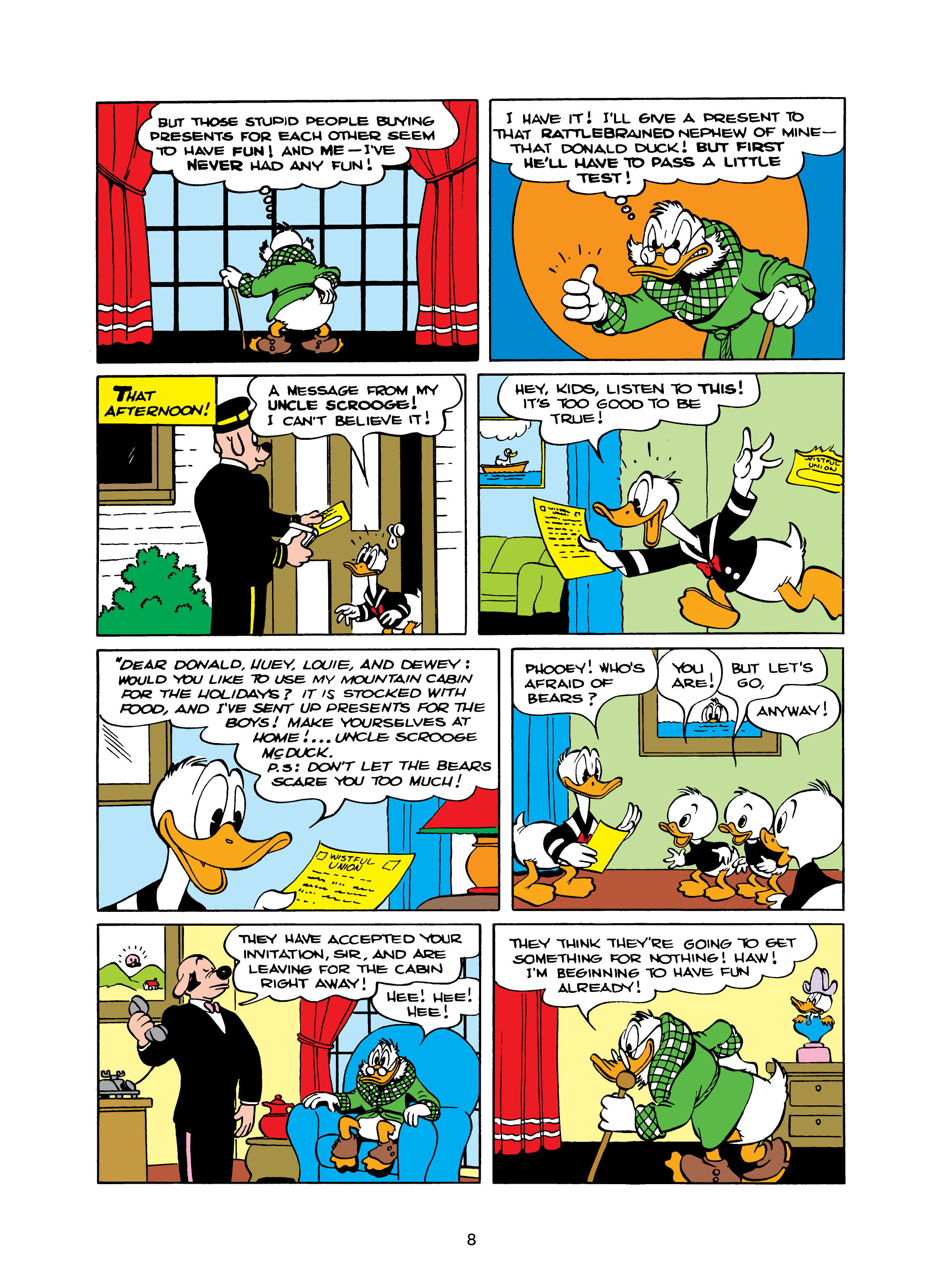 Read online Walt Disney's Uncle Scrooge & Donald Duck: Bear Mountain Tales comic -  Issue # TPB (Part 1) - 8