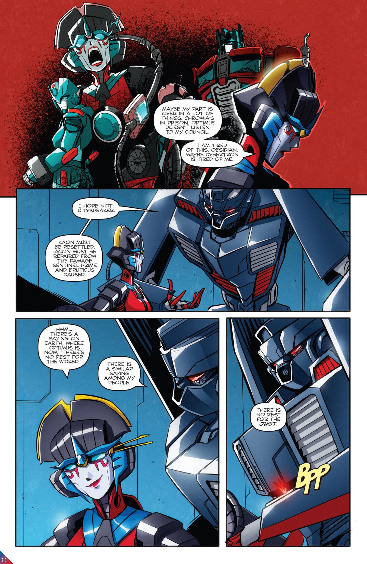 Read online Transformers: The IDW Collection Phase Three comic -  Issue # TPB 1 (Part 3) - 14
