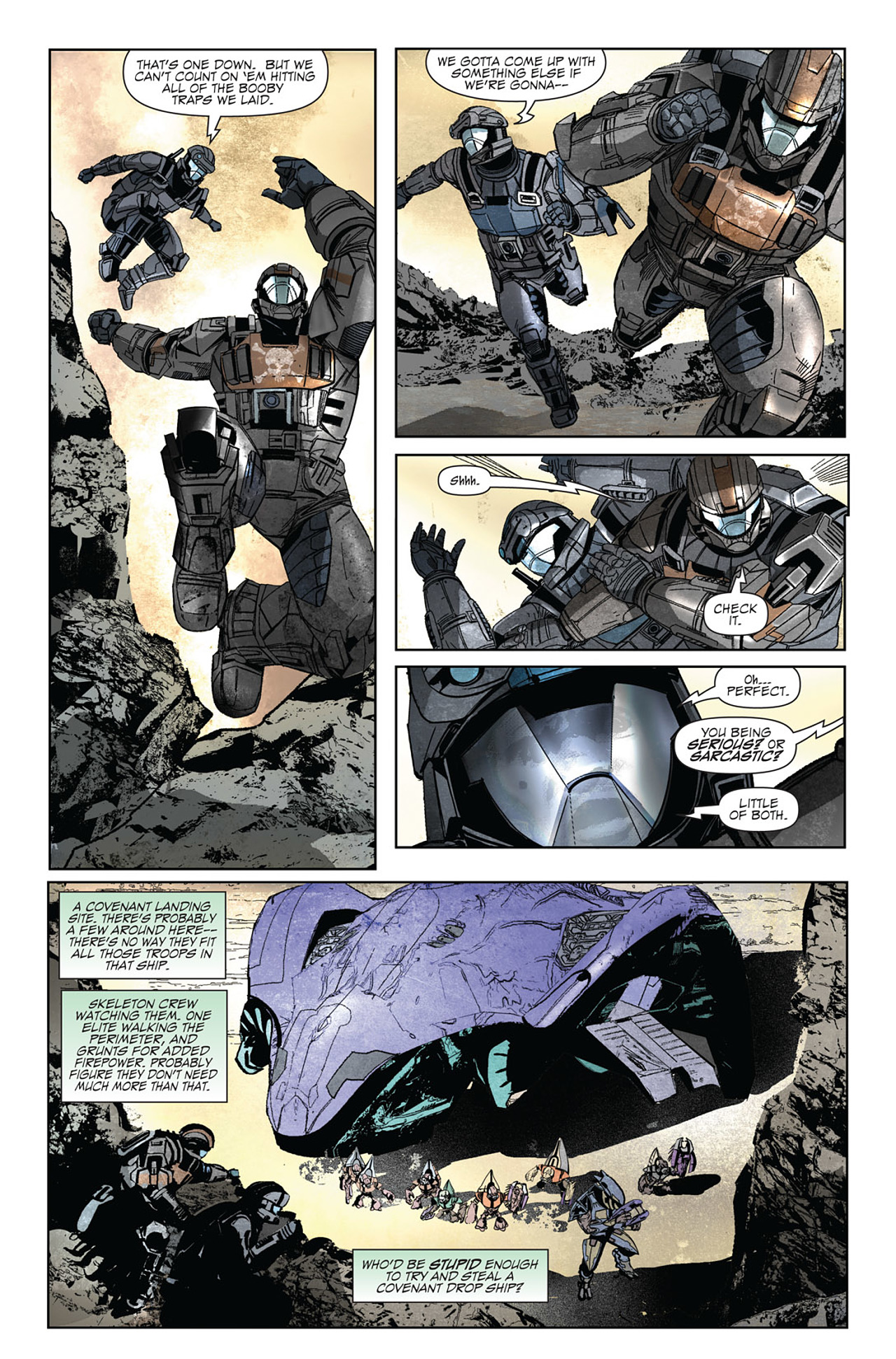 Read online Halo: Helljumper comic -  Issue # Full - 88